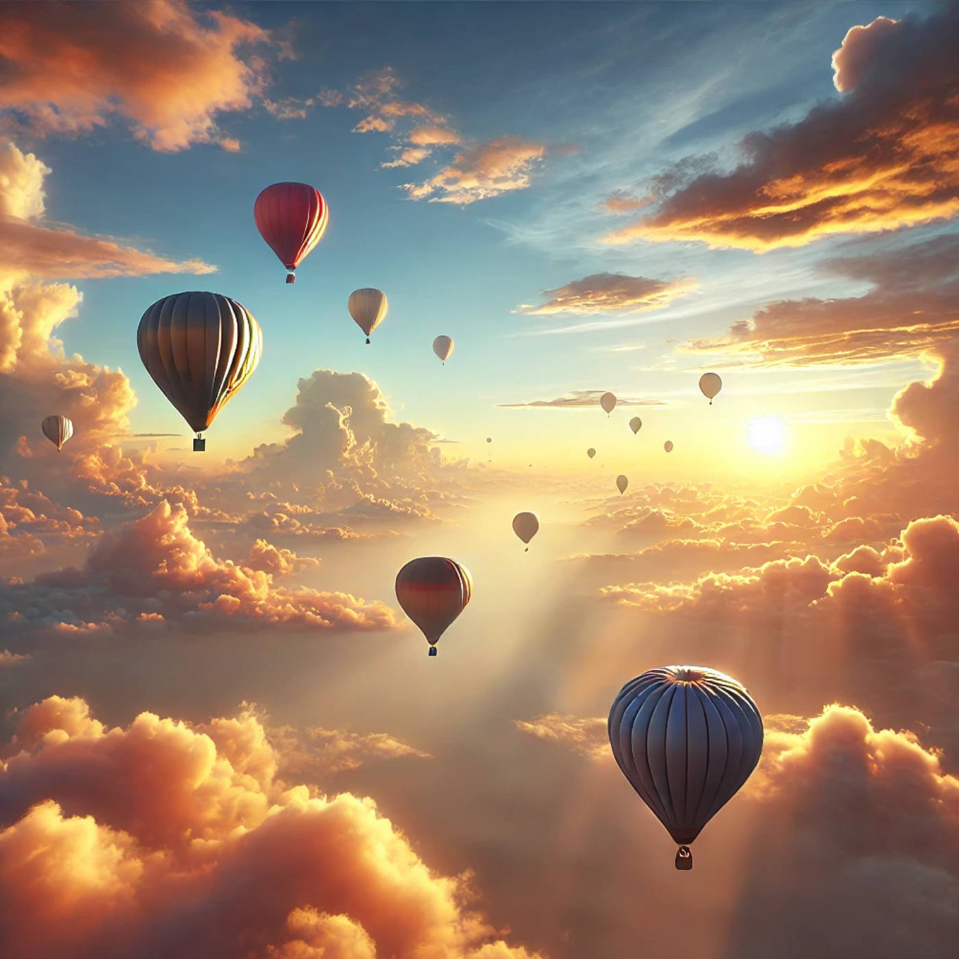 (ohne Musik) Di, 11.02. Entspannt einschlafen - Traumreise: Die Magie der Heißluftballons