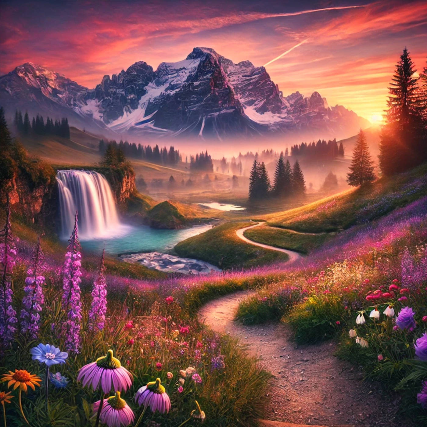 (ohne Musik) Mi, 19.02. Entspannt einschlafen - Traumreise Die Magie der Berge – Entspannung auf dem Gipfel