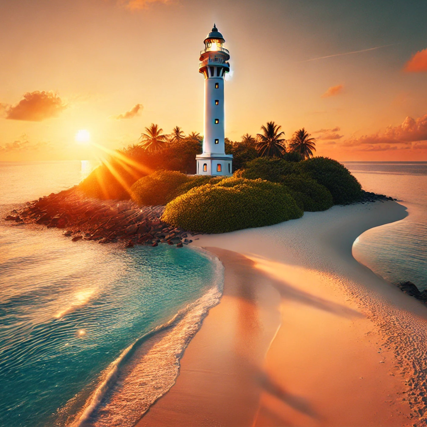 (ohne Musik) Mi, 05.03. Entspannt einschlafen - Traumreise Der Leuchtturm am Ende der Insel