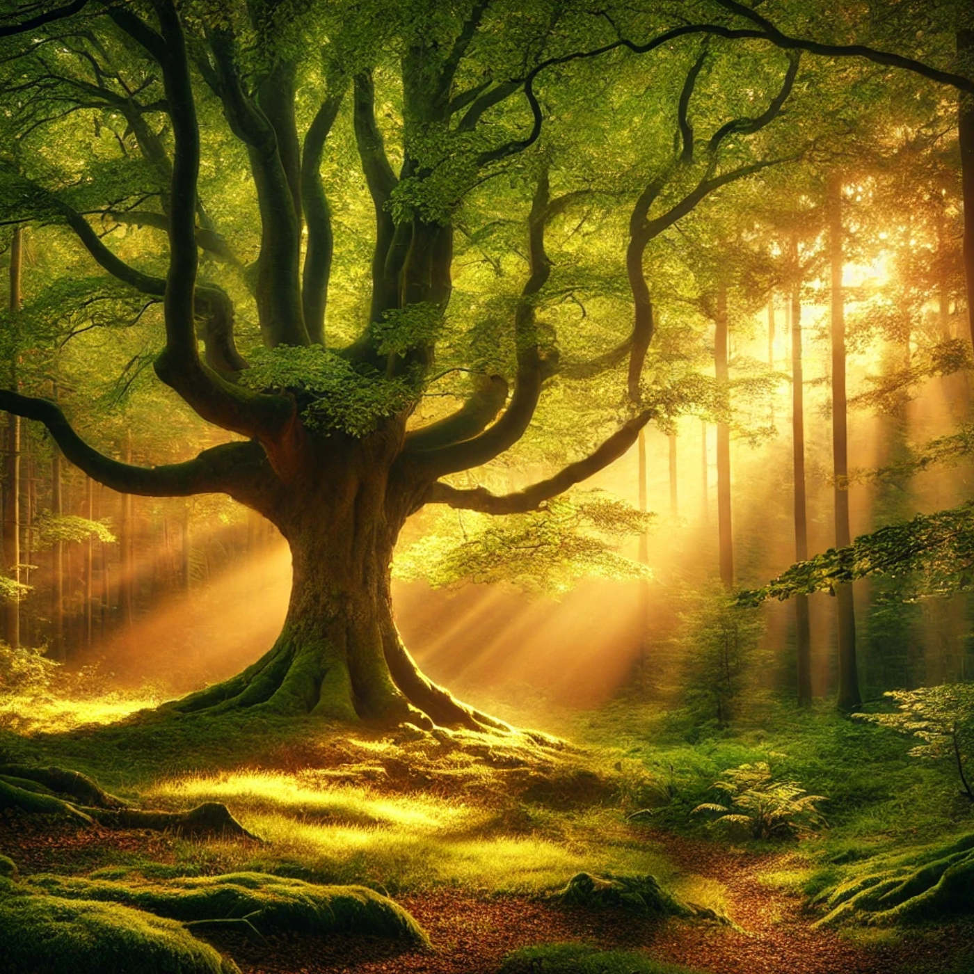 (ohne Musik) So, 09.03. Entspannt einschlafen - Traumreise Der magische Baum der Ruhe