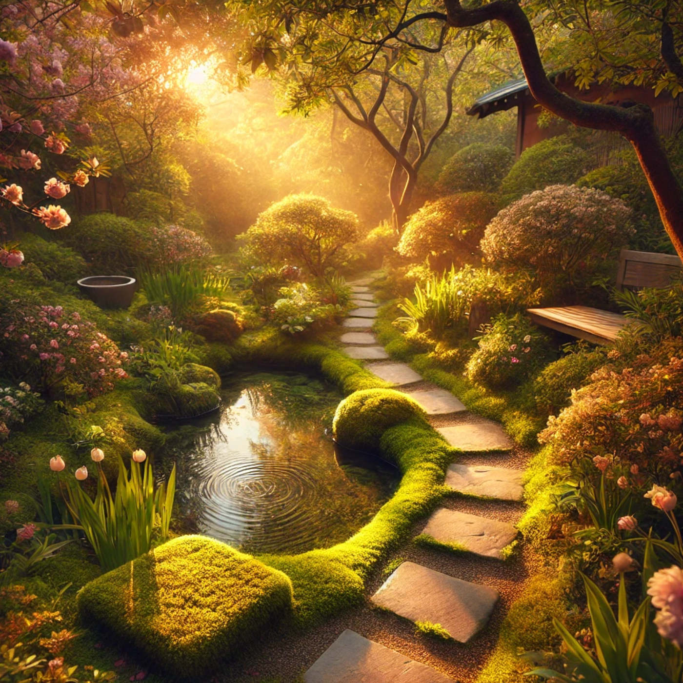 (ohne Musik) Mi, 12.03. Entspannt einschlafen - Traumreise Der Garten deiner Seele