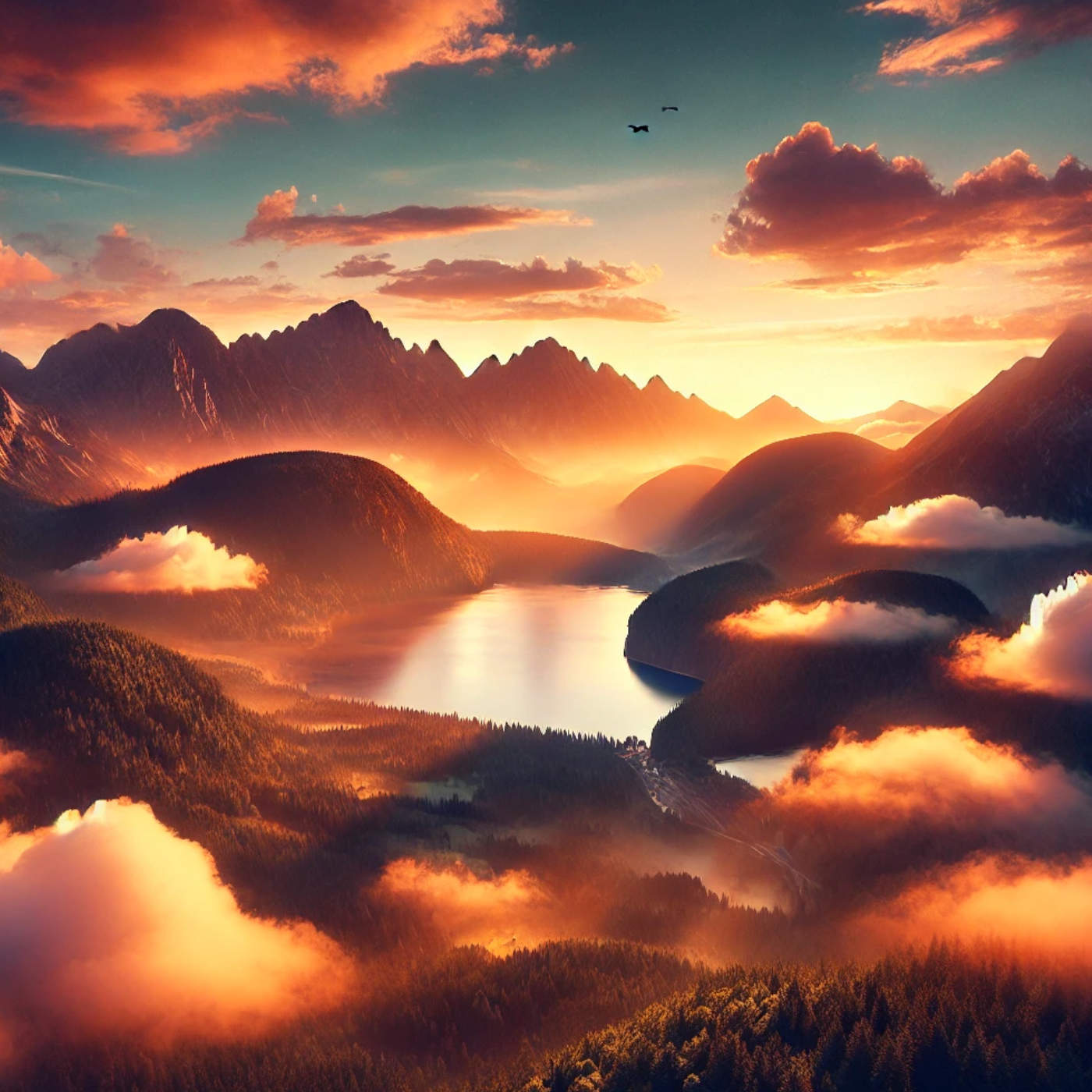 (ohne Musik) Sa, 28.03. Entspannt einschlafen - Schwebend über den Wolken