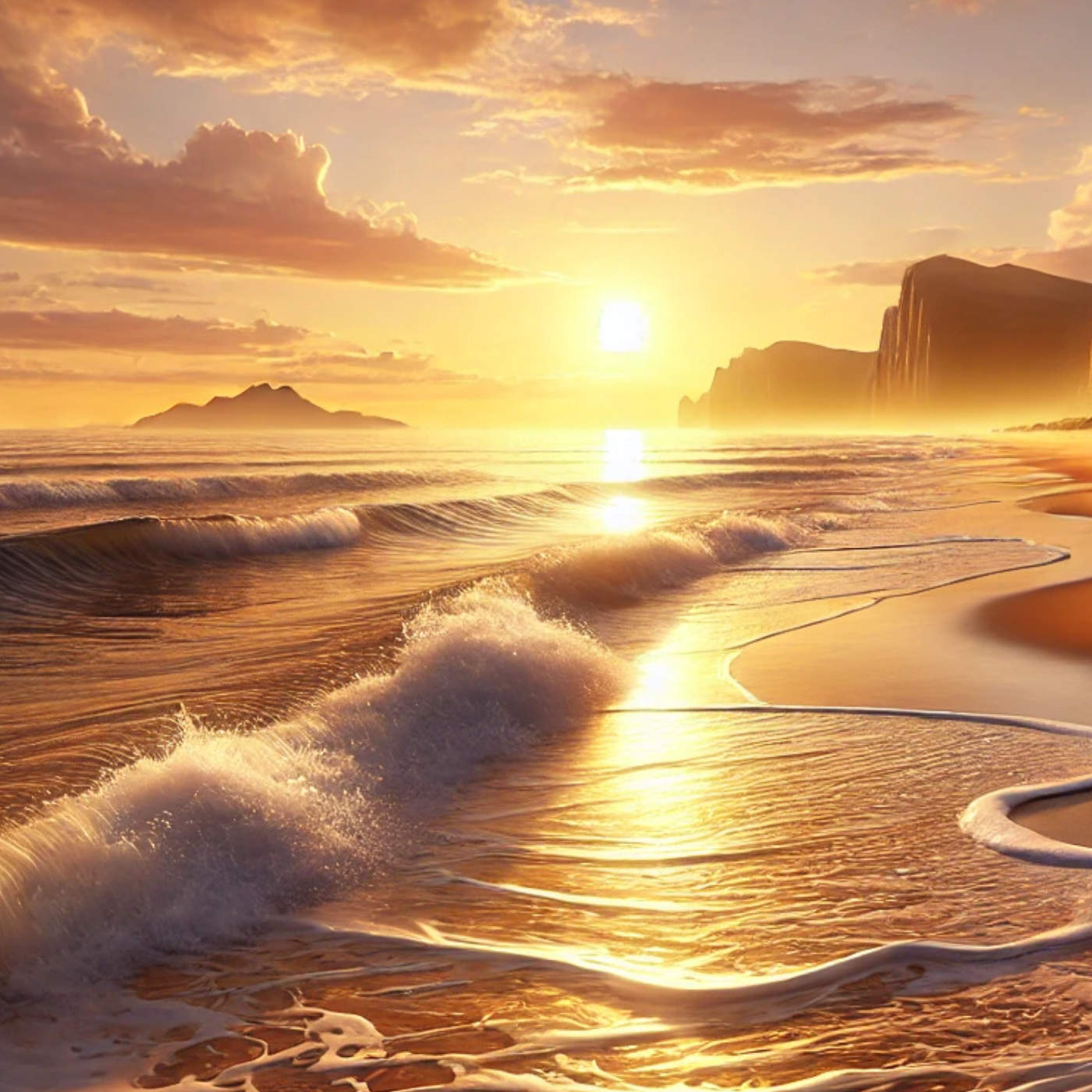 (ohne Musik) Mo, 30.03. Entspannt einschlafen - Stille über dem Ozean