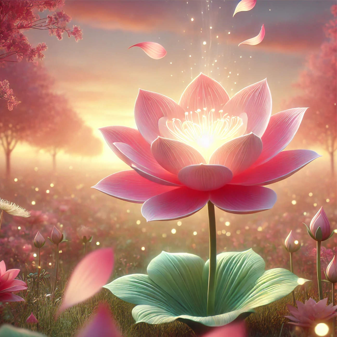 (ohne Musik) Mo, 06.04. Entspannt einschlafen - Die Blume der Ruhe