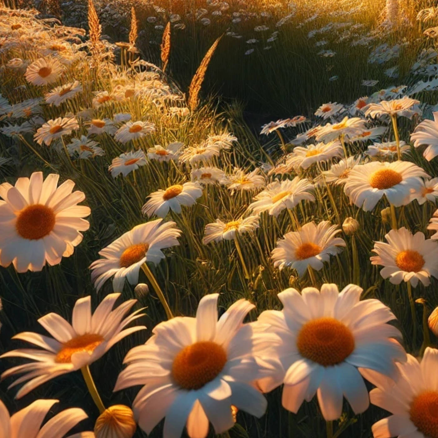 (ohne Musik) Do, 23.04. Entspannt einschlafen - Abendruhe auf der Gänseblümchenwiese