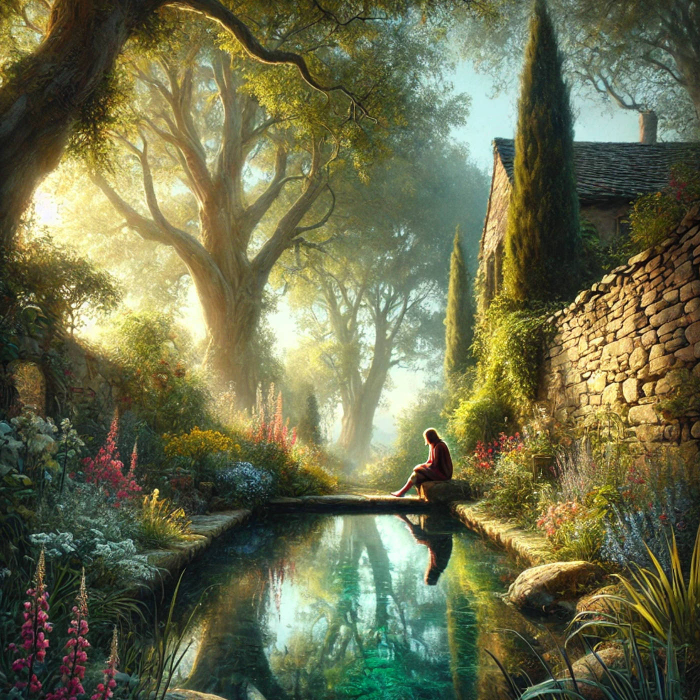 (ohne Musik) Di, 29.04. Entspannt einschlafen - Im Garten der Stille