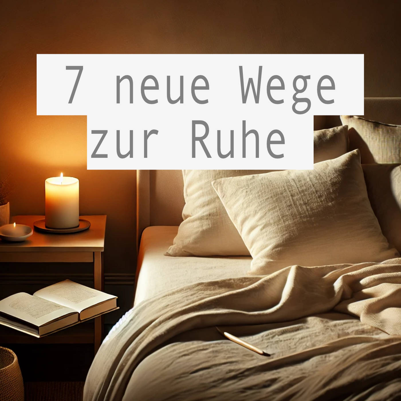 7 neue Wege zur Ruhe – Tag 2 – Abendmantra: Ich lasse los, was ich nicht mitnehmen muss
