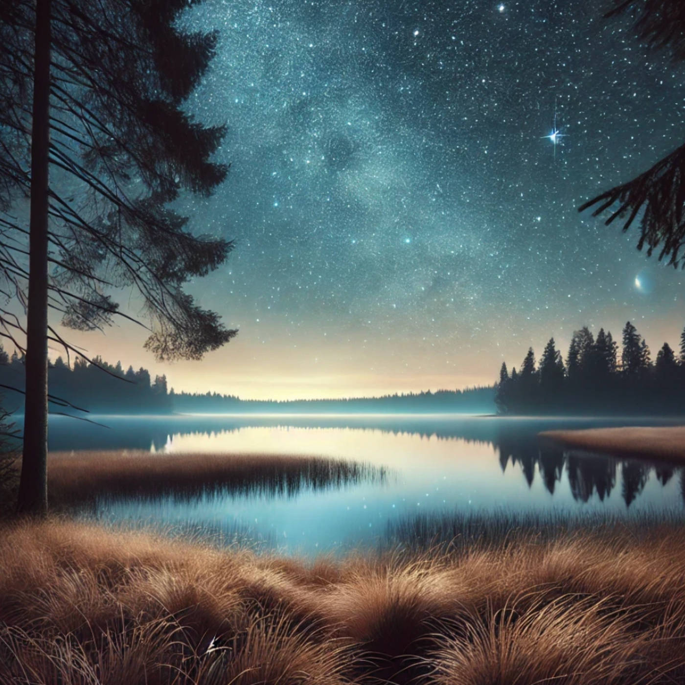 (ohne Musik) Fr, 09.05. Entspannt einschlafen - Nachtgeflüster am See