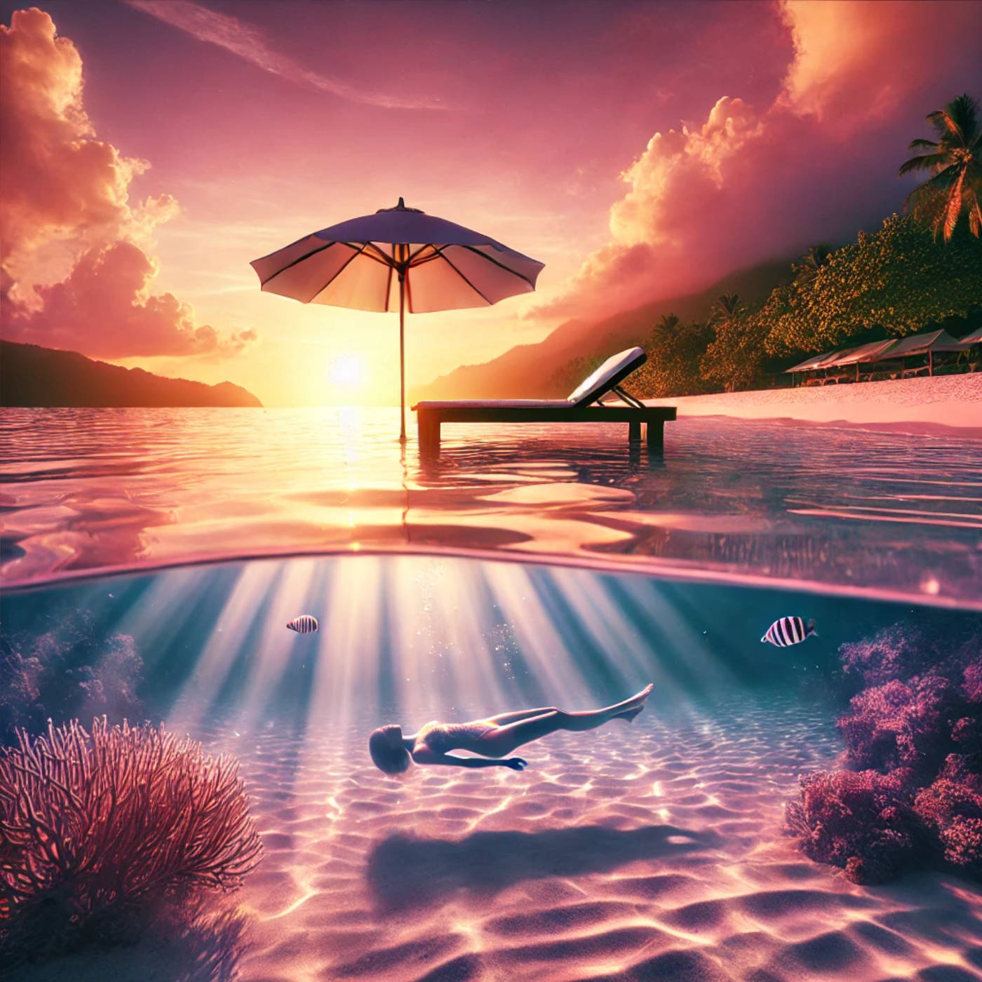 (ohne Musik) Do, 15.05. Entspannt einschlafen - Wo die Wellen deine Gedanken tragen