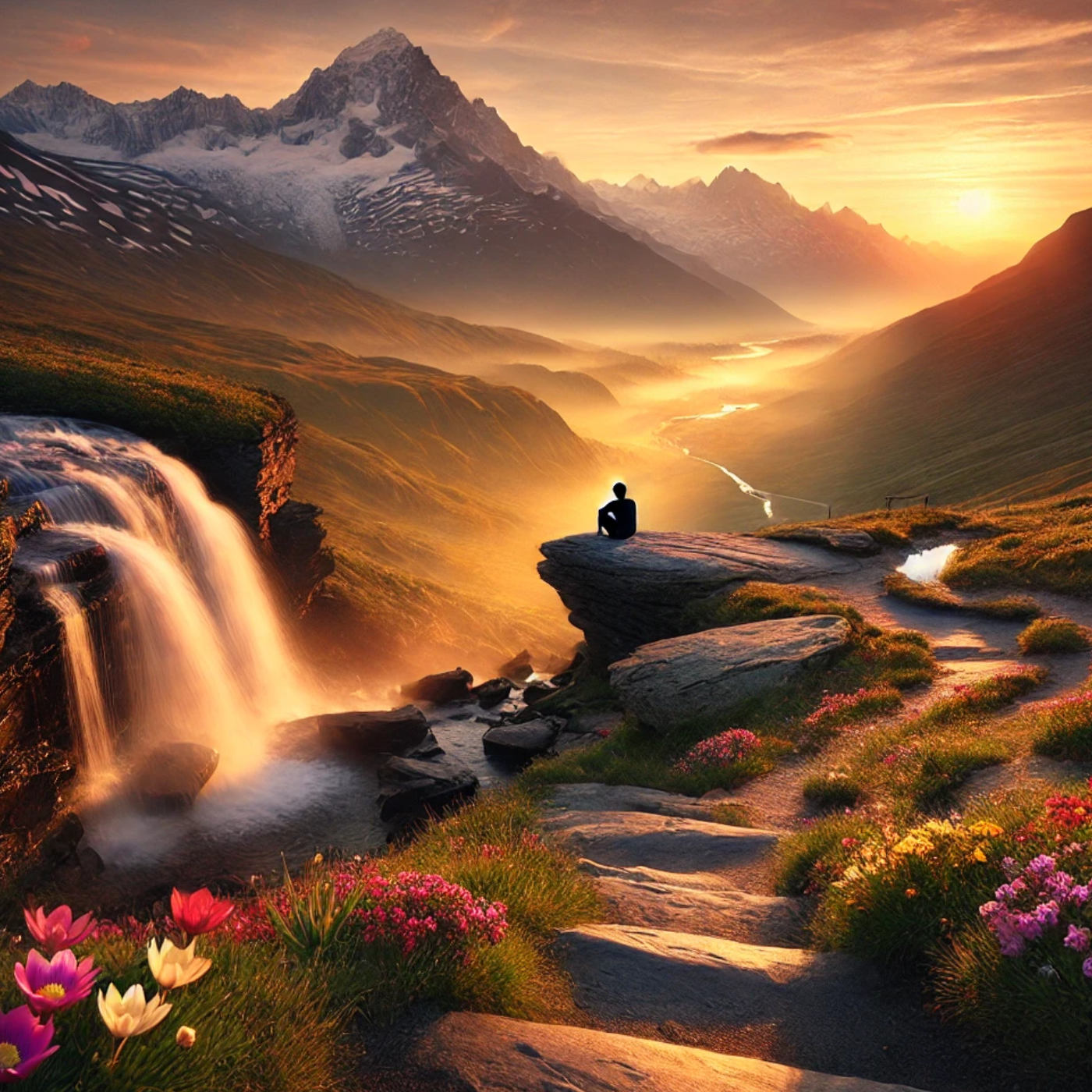 (ohne Musik) Mo, 19.05. Entspannt einschlafen - Im Glanz der Bergstille