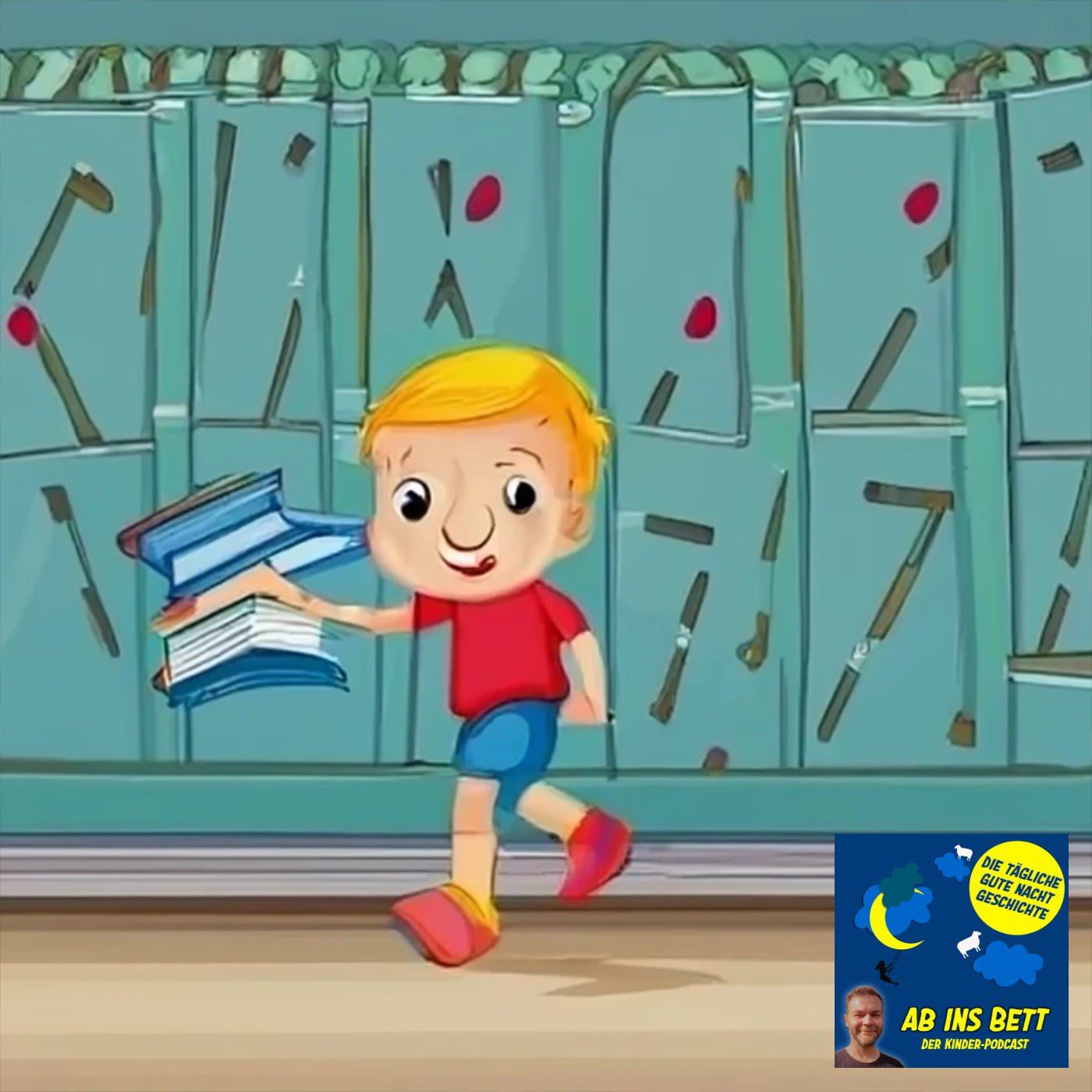 #1605 Noah und die Wand voller Geschichten