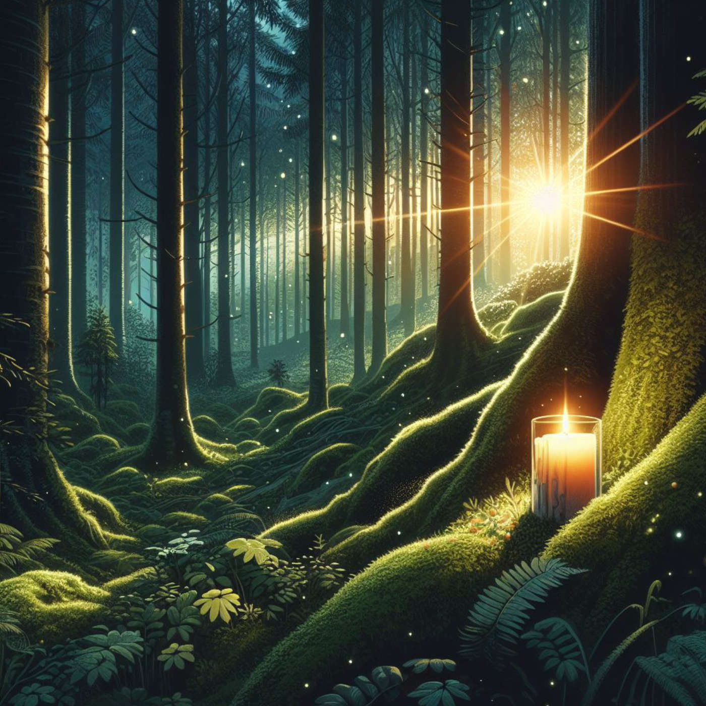 (ohne Musik) Fr, 21.02. Entspannt einschlafen - Traumreise Der kraftvolle Baum – Entspannung im Wald