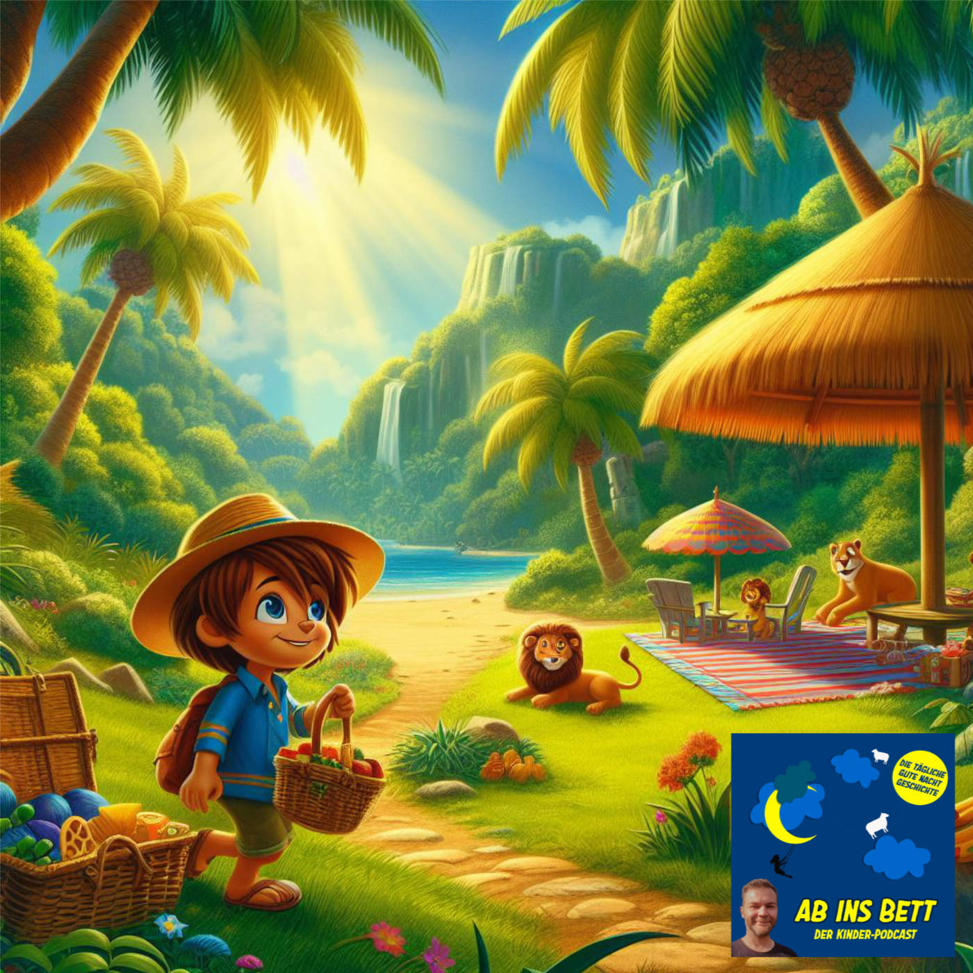 #1284 Leon und das Picknick unter Palmen