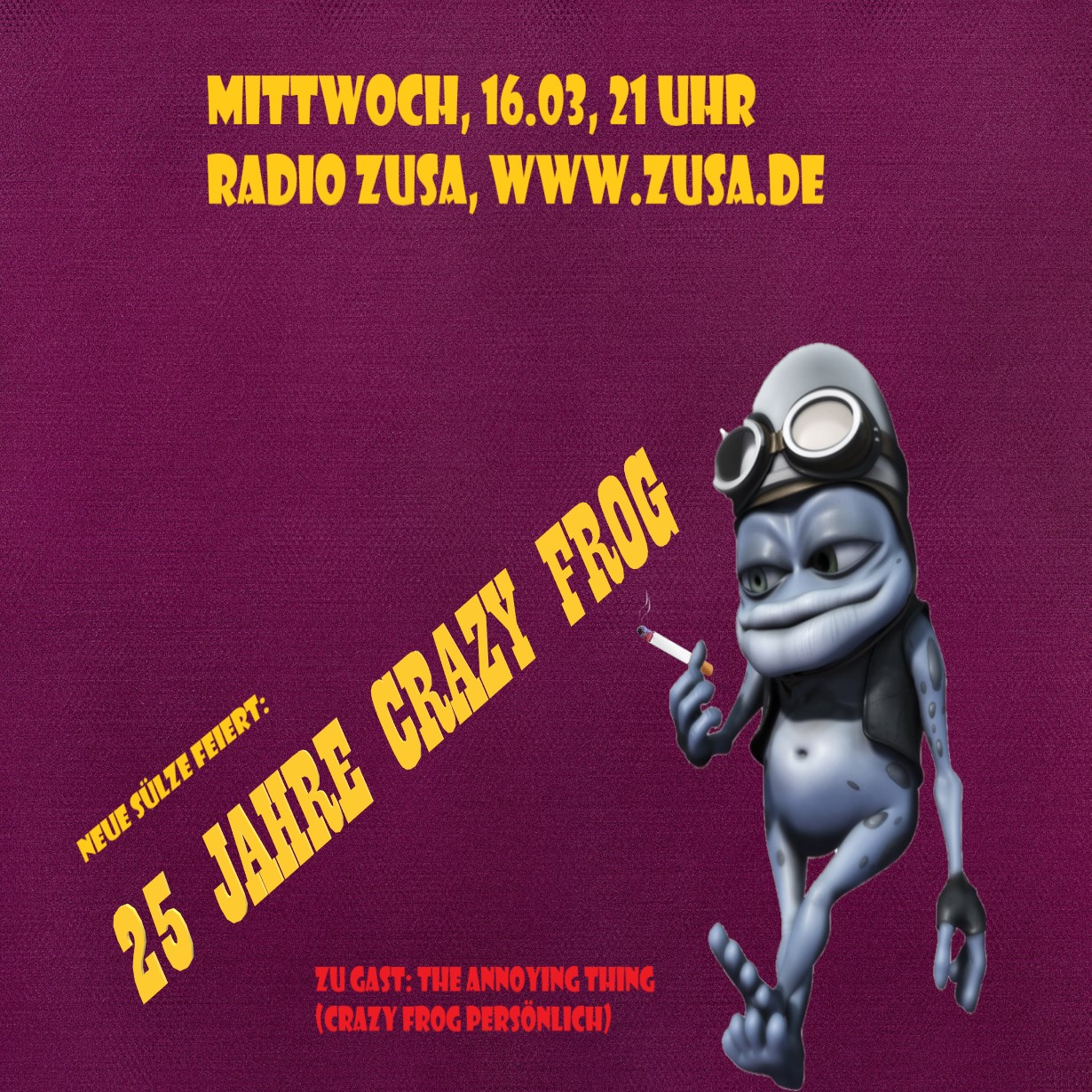 Neue Sülze - 25 Jahre Crazy Frog episode artwork