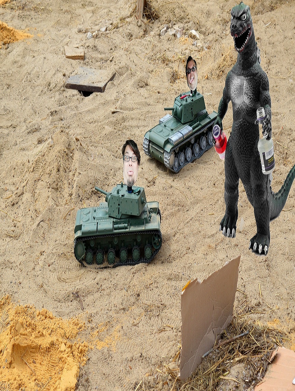 NEUE SÜLZE - Panzer vs Godzilla episode artwork