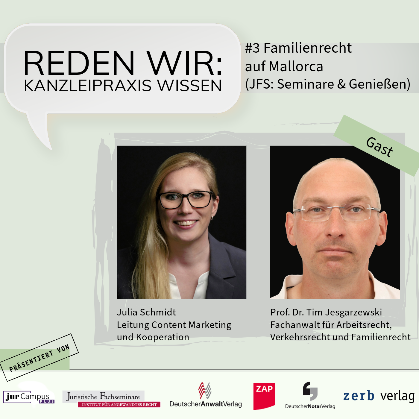 #3 Familienrecht  auf Mallorca (JFS: Seminare & Genießen) - mit Prof. Dr. Tim Jesgarzewski episode artwork