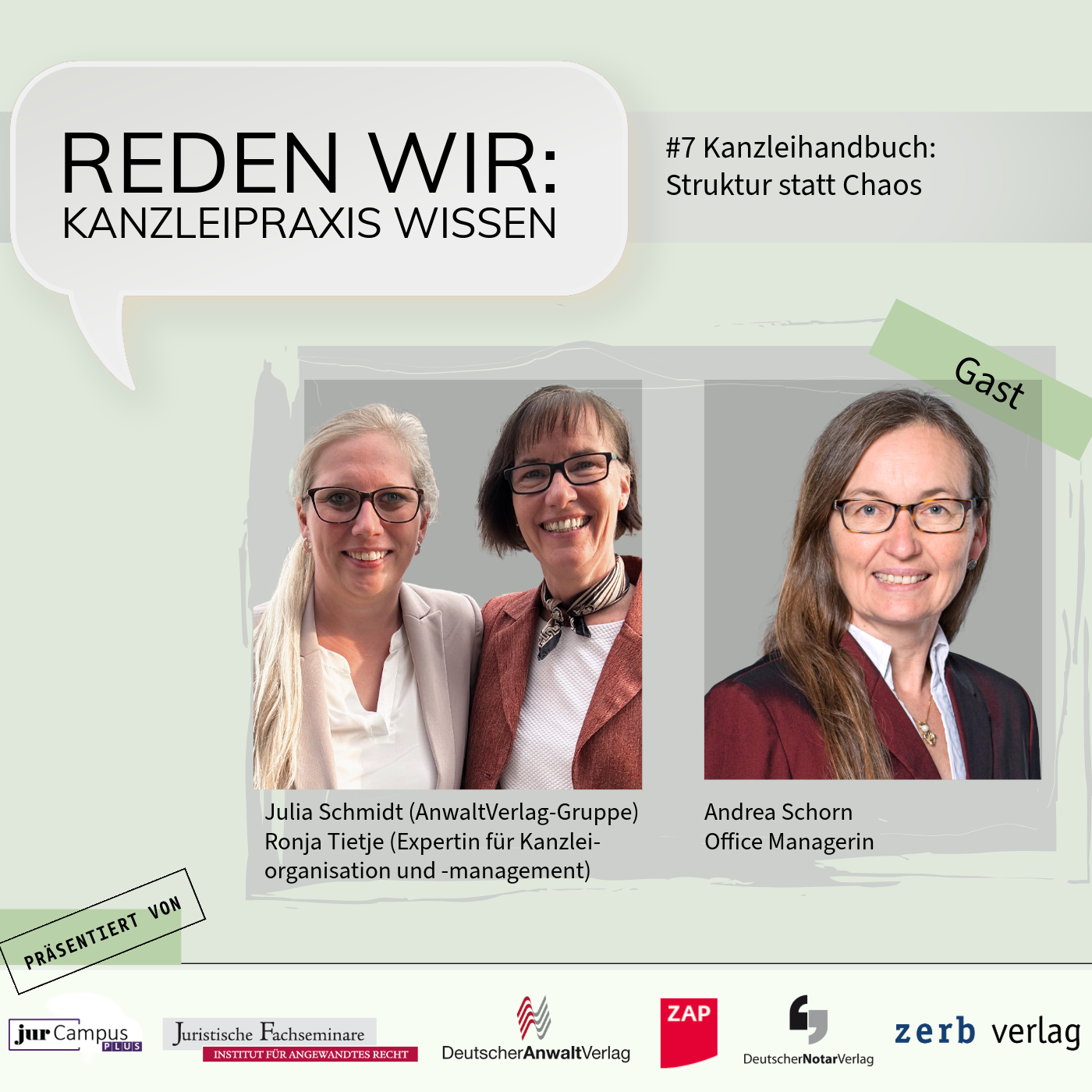 #7 Kanzleihandbuch: Struktur statt Chaos - mit Andrea Schorn episode artwork