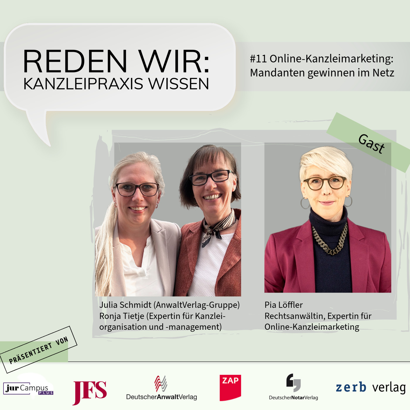 #11 Online-Kanzleimarketing: Mandanten gewinnen im Netz - mit Pia Löffler episode artwork