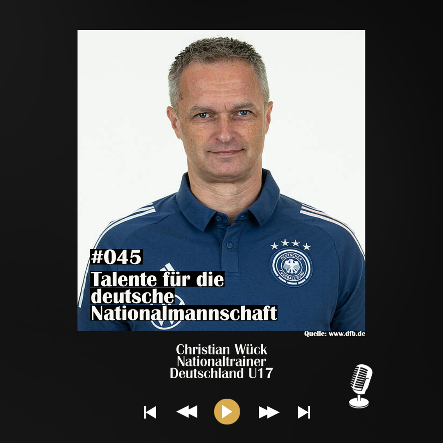 #045 Talente für die deutsche Nationalmannschaft - mit Christian Wück episode artwork