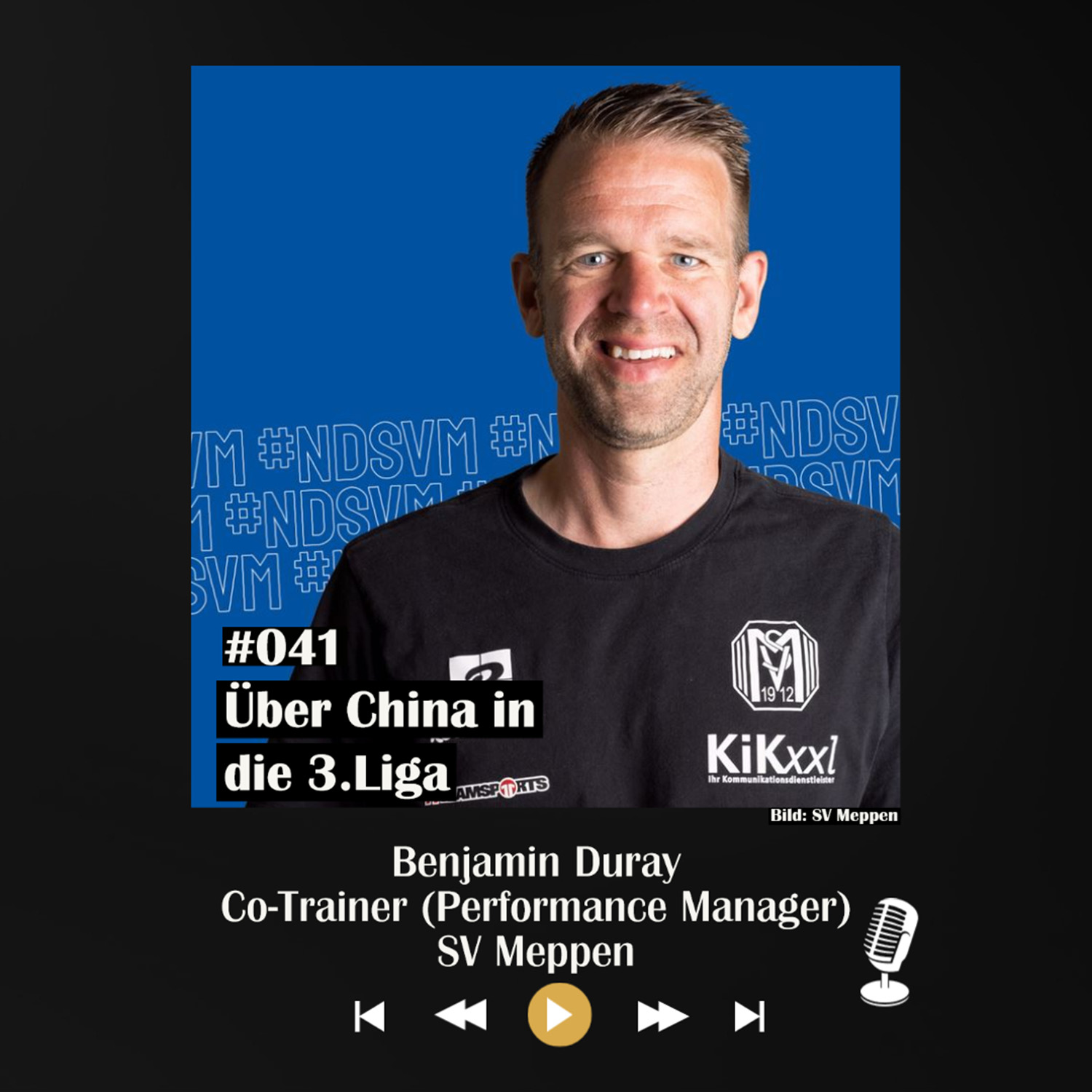 #041 Über China in die 3.Liga - mit Benjamin Duray episode artwork