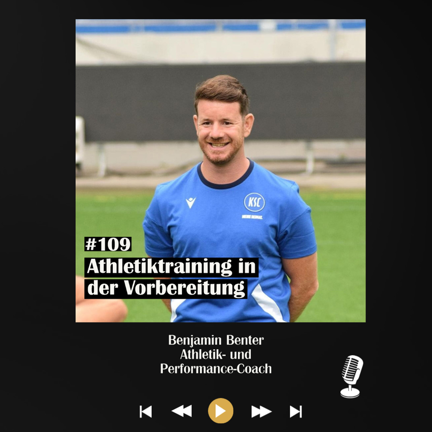 #109 Athletiktraining in der Vorbereitung - mit Benjamin Benter episode artwork