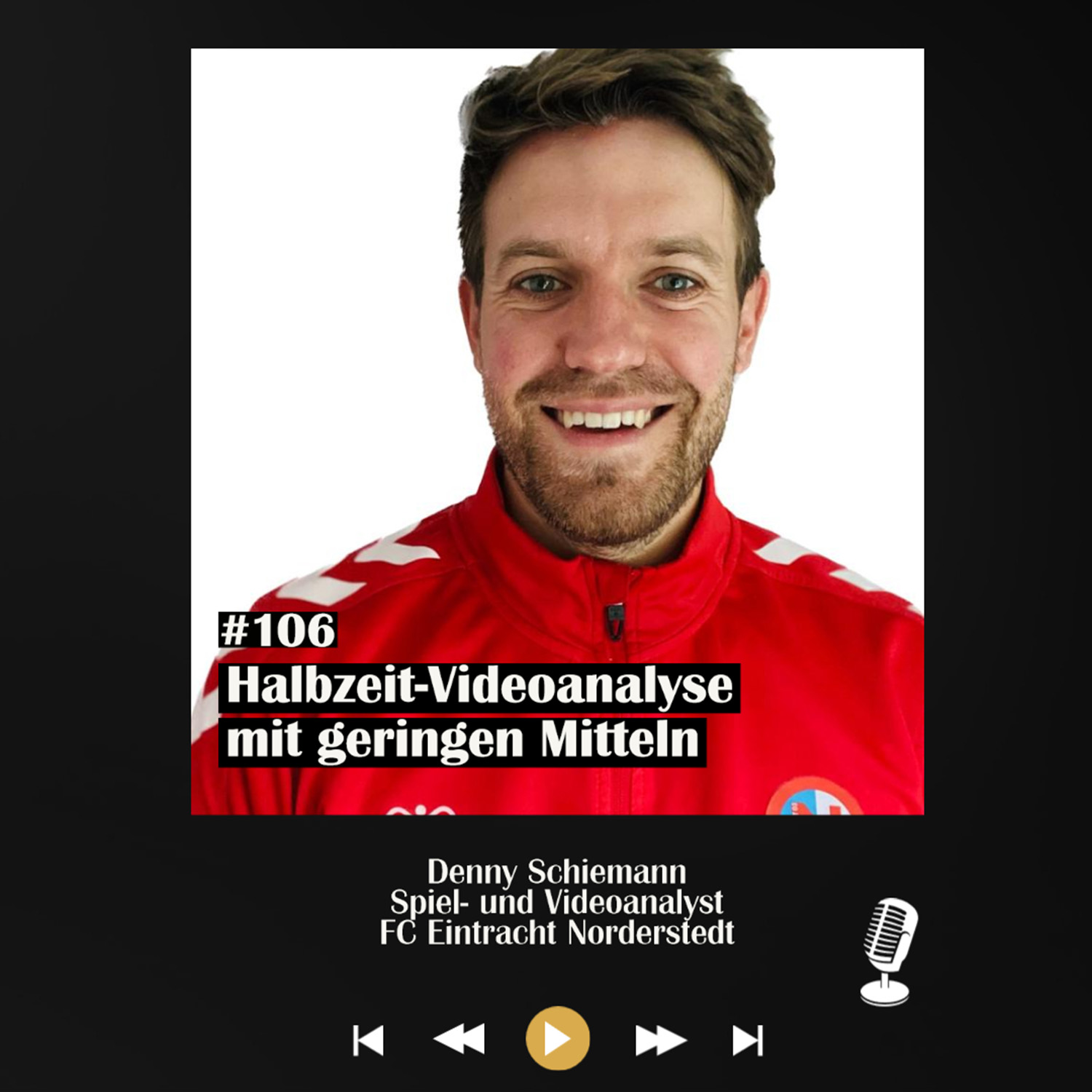 #106 Halbzeit-Videoanalyse mit geringen Mitteln - mit Denny Schiemann episode artwork