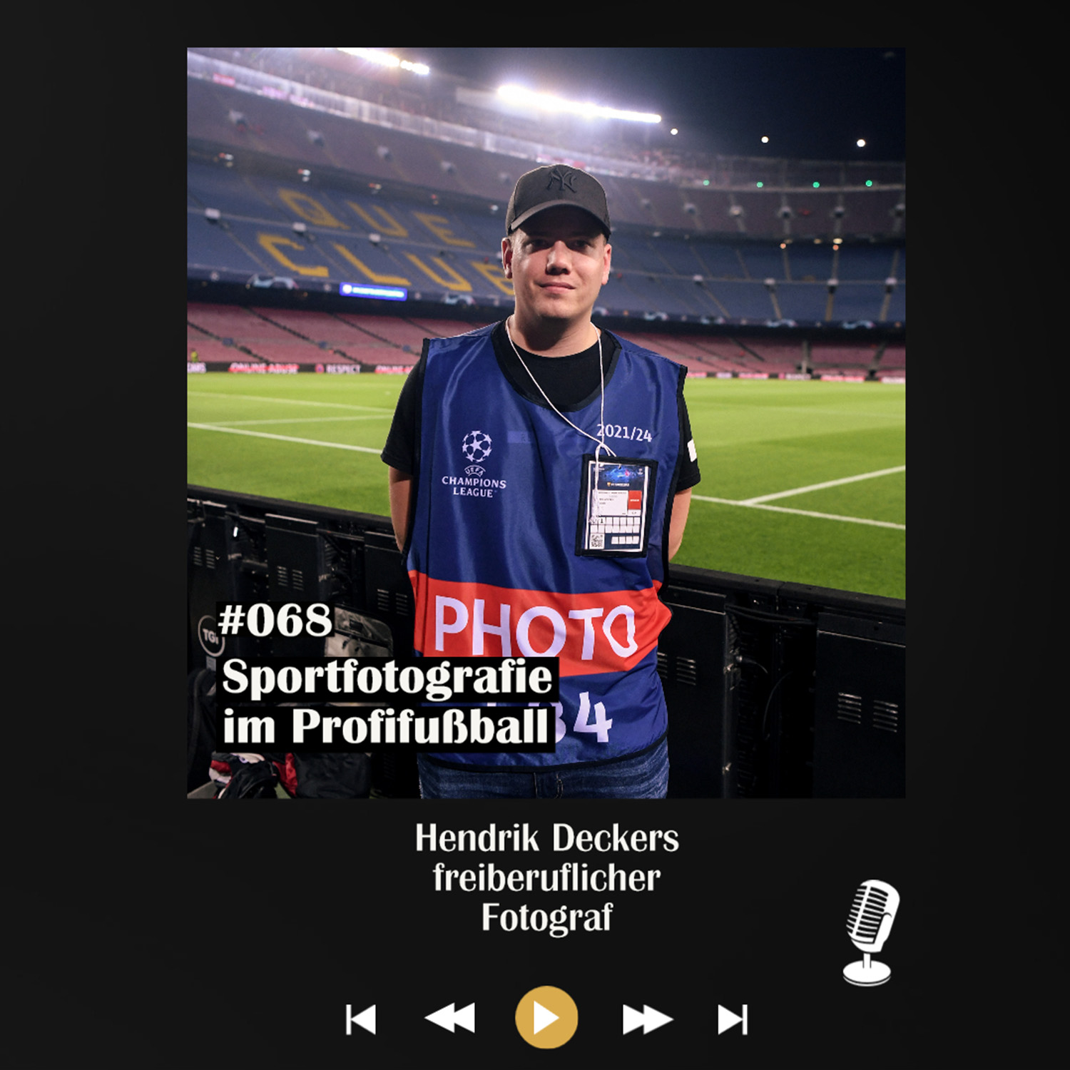 #068 Sportfotografie im Profifußball - mit Hendrik Deckers episode artwork