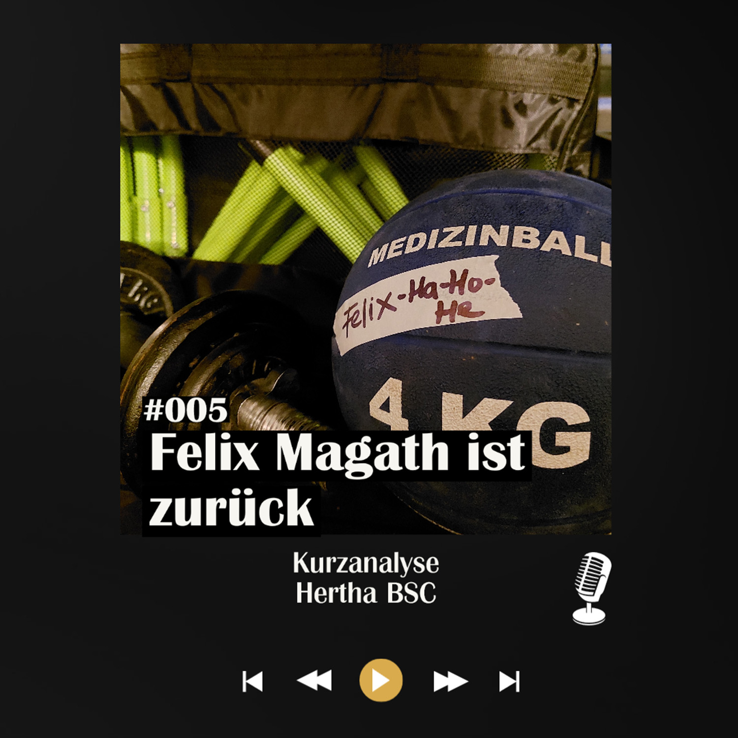 #005 Felix Magath Ha-Ho-He Hertha BSC episode artwork