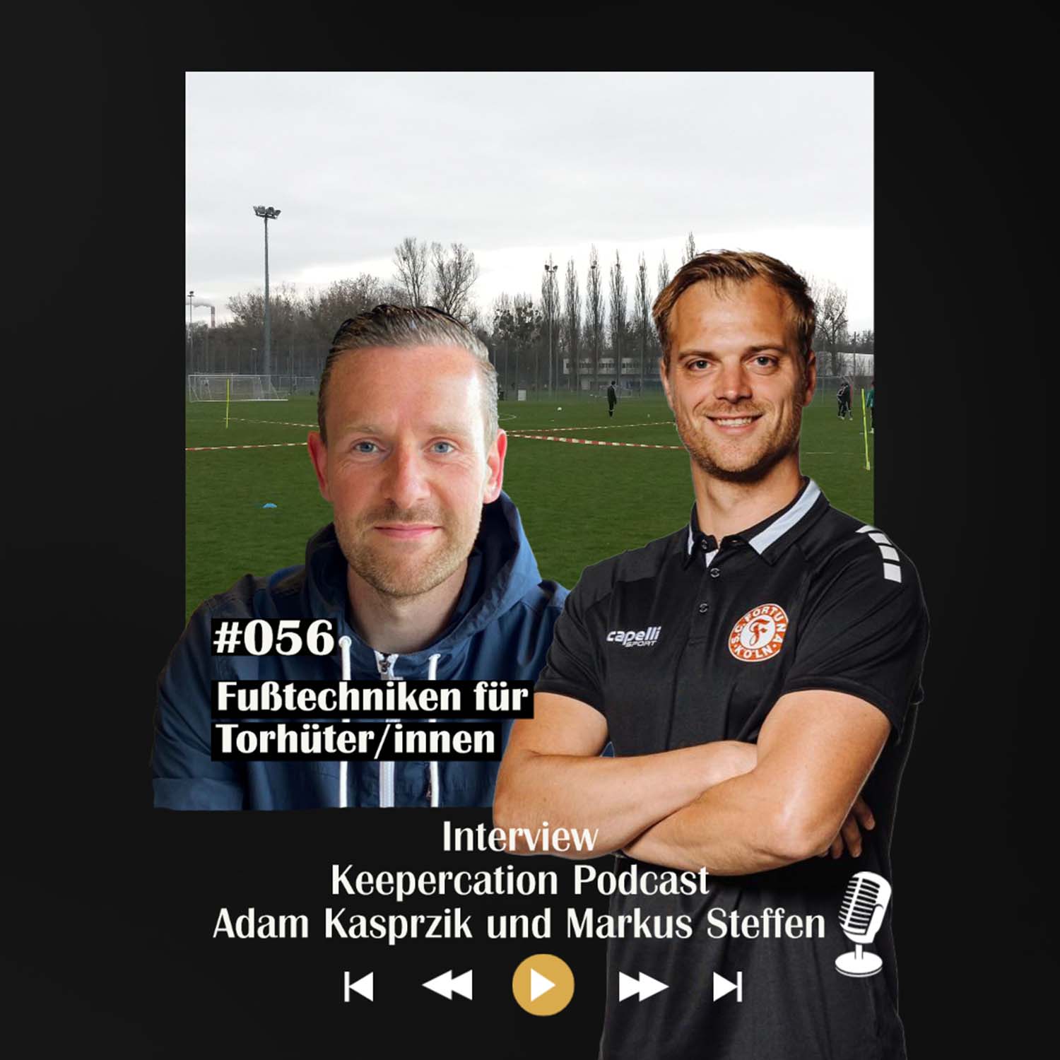 #056 Fußtechniken für Torhüter/innen - mit Adam Kasprzik episode artwork