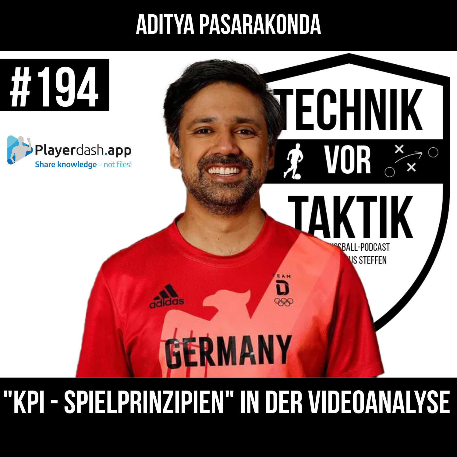 #194 KPI-Spielprinzipien in der Videoanalyse - mit Aditya Pasarakonda episode artwork