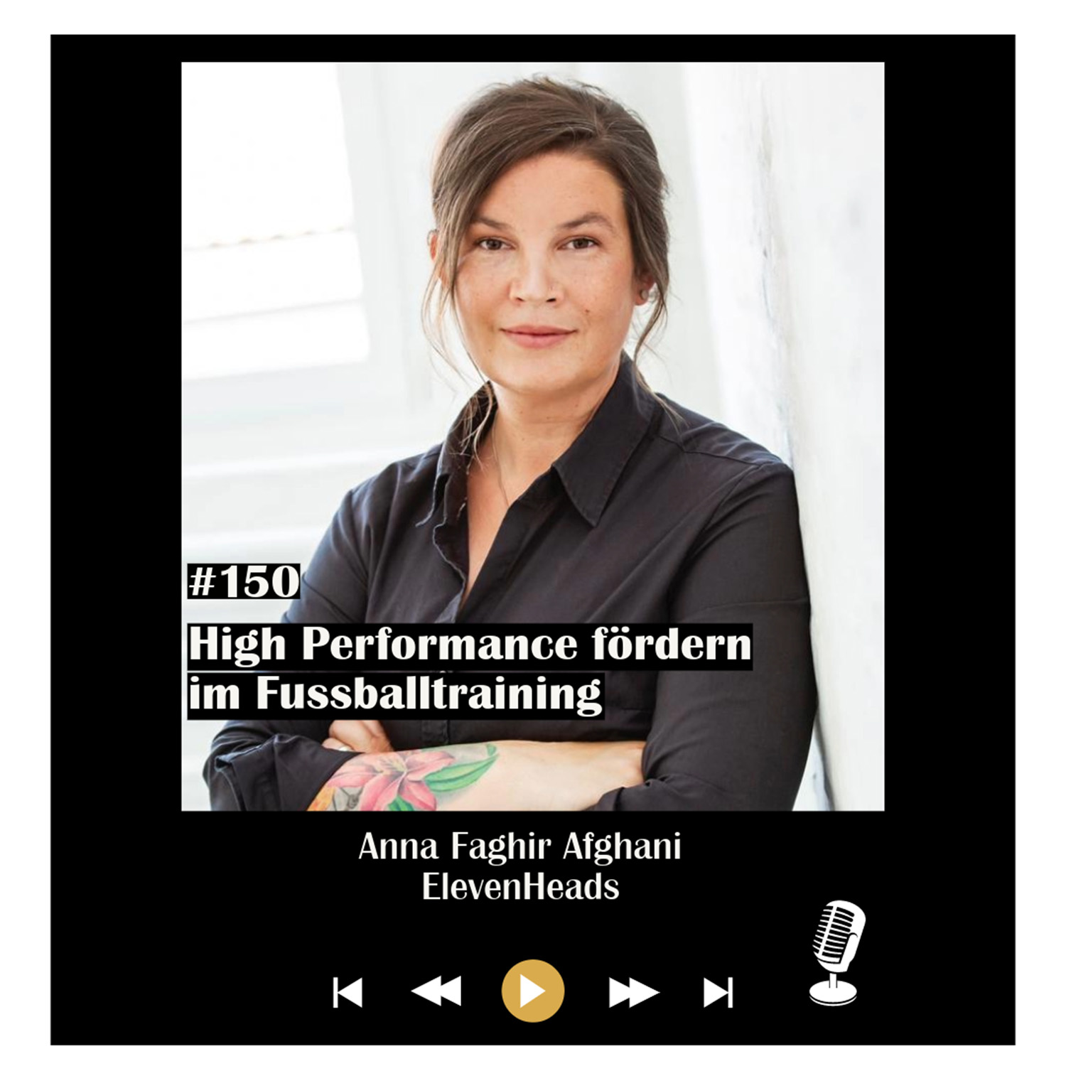 #150 High Performance fördern im Fussballtraining - mit Anna Faghir Afghani episode artwork