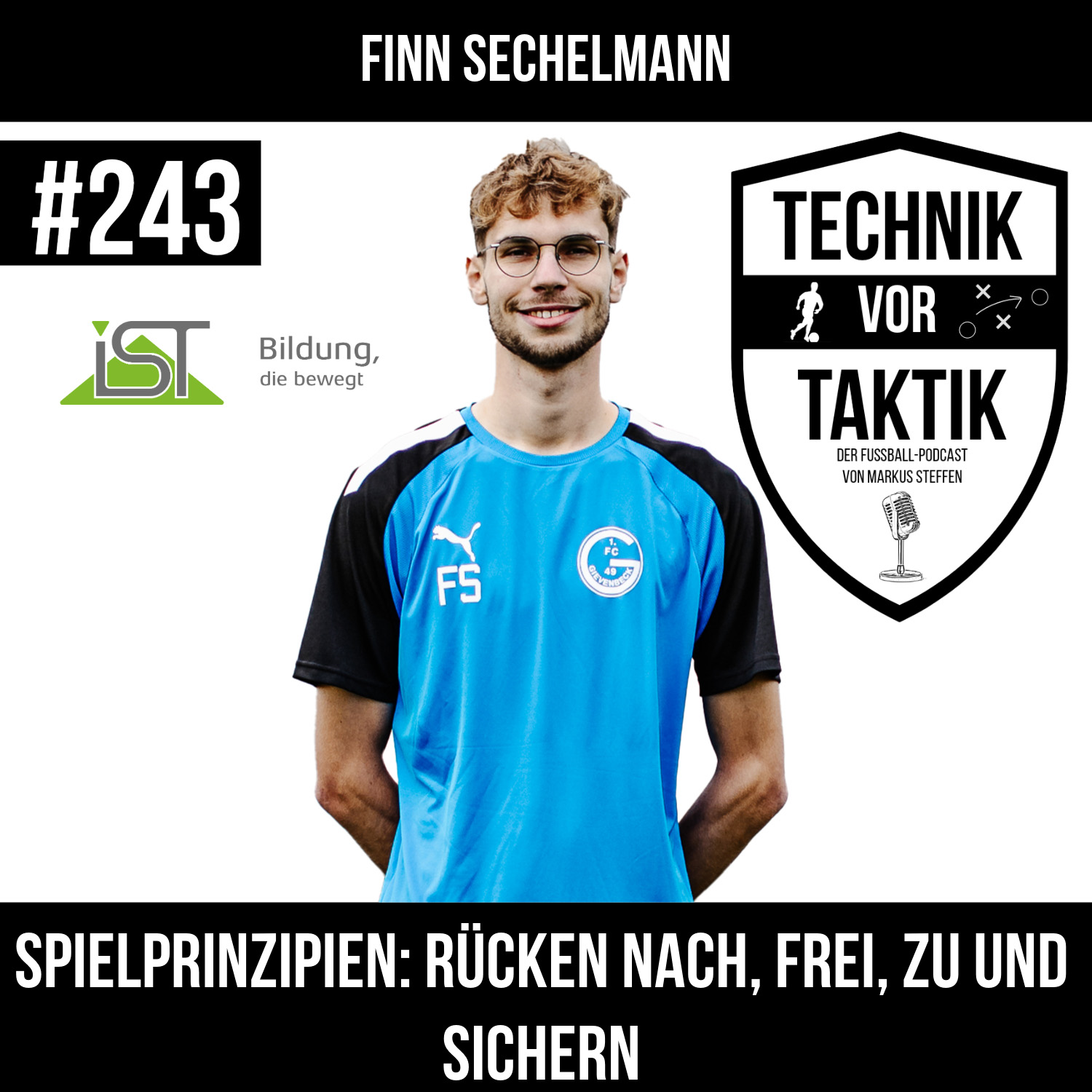 #243 Spielprinzipien: Rücken nach, frei, zu und sichern - mit Finn Sechelmann episode artwork
