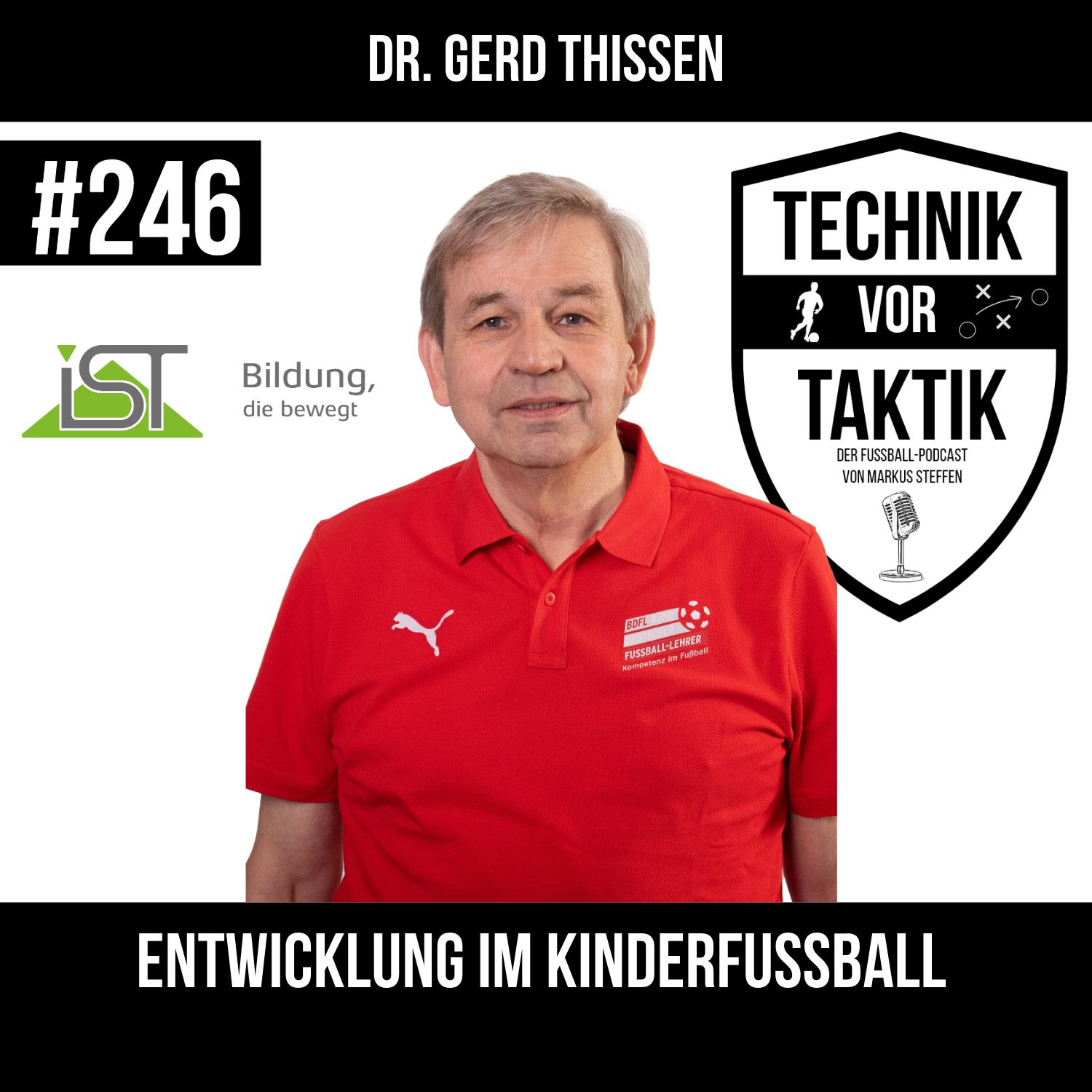 #246 Entwicklung im Kinderfussball - mit Dr. Gerd Thissen episode artwork