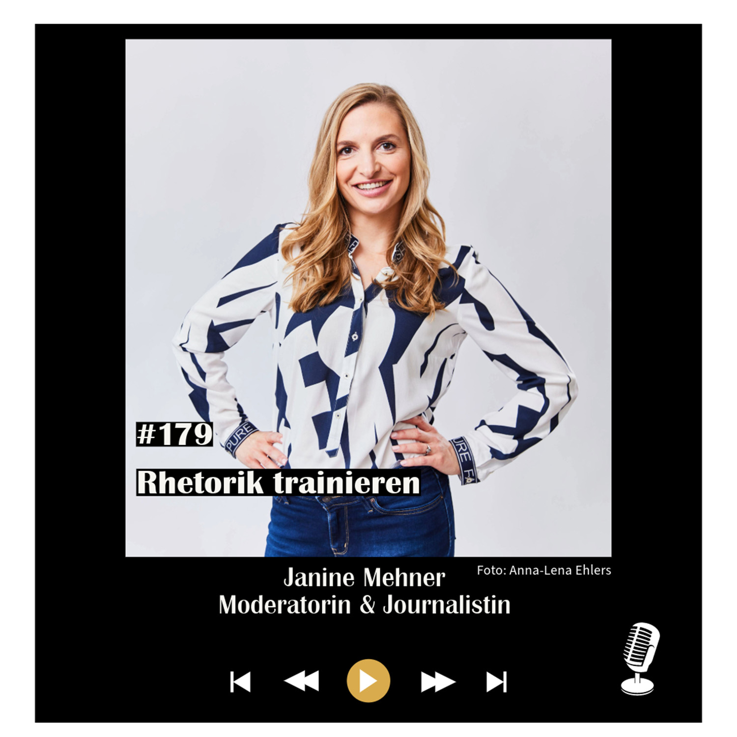 #179 Rhetorik trainieren - mit Janine Mehner episode artwork