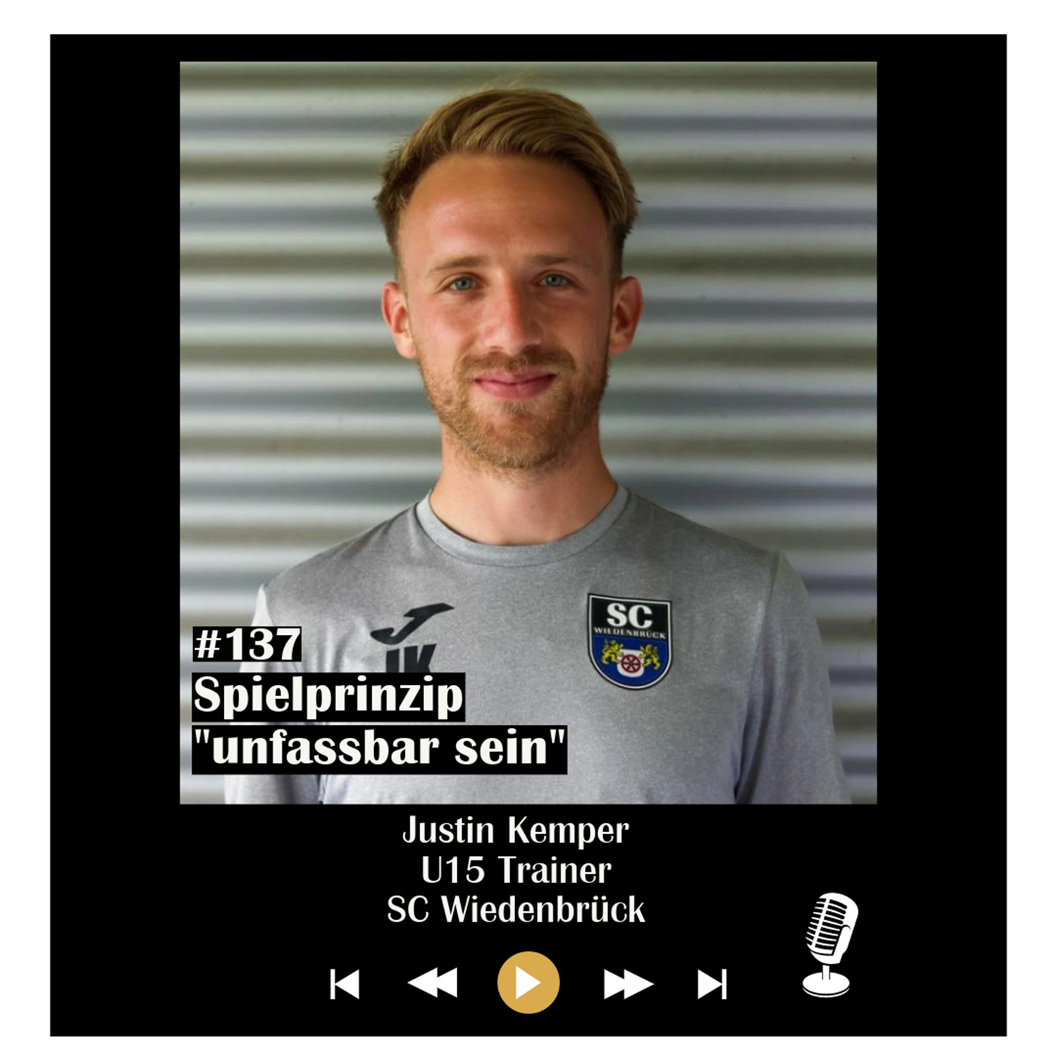 #137 Spielprinzip "unfassbar sein" - mit Justin Kemper episode artwork