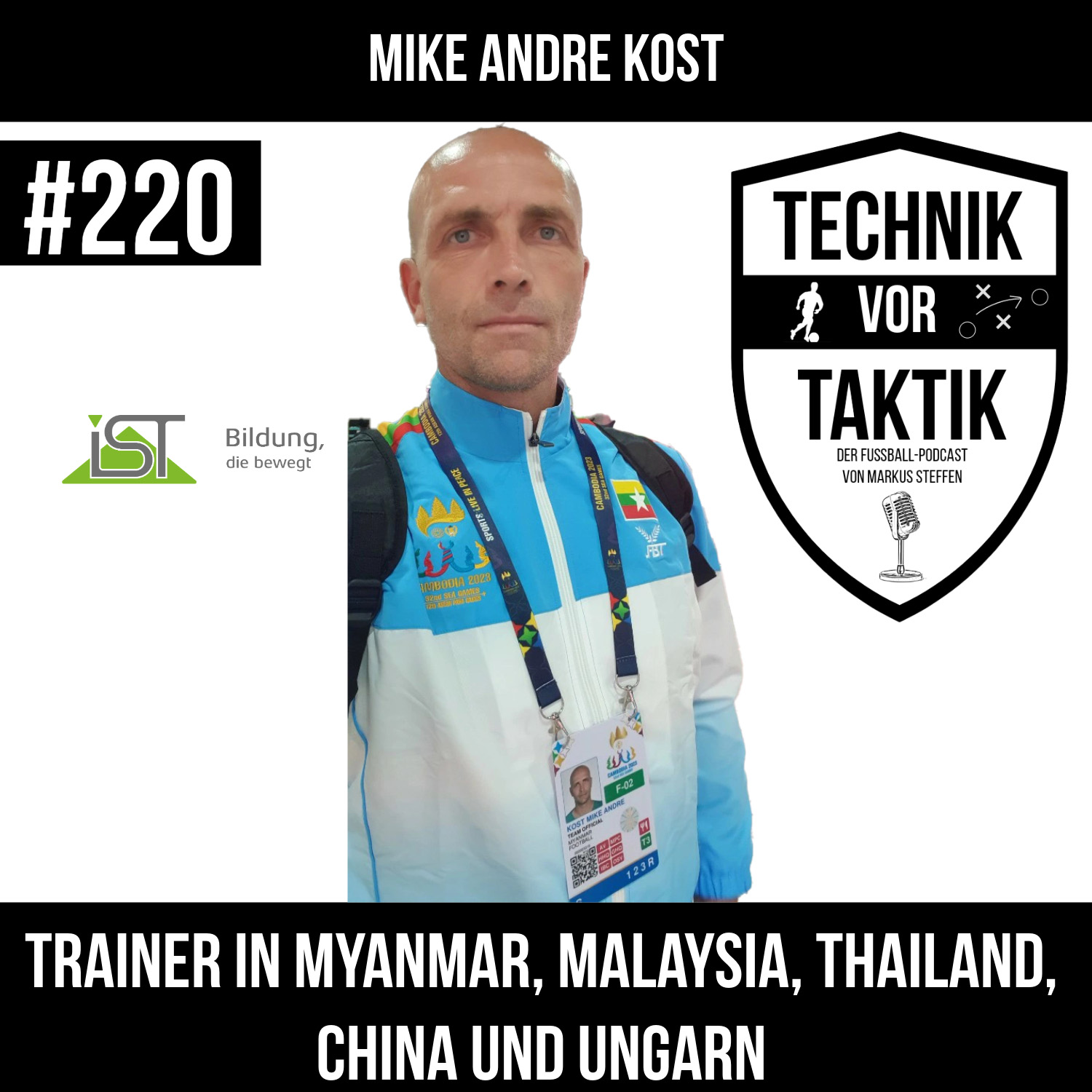 #220 Trainer in Myanmar, Malaysia, Thailand, China und Ungarn - mit Mike Andre Kost episode artwork
