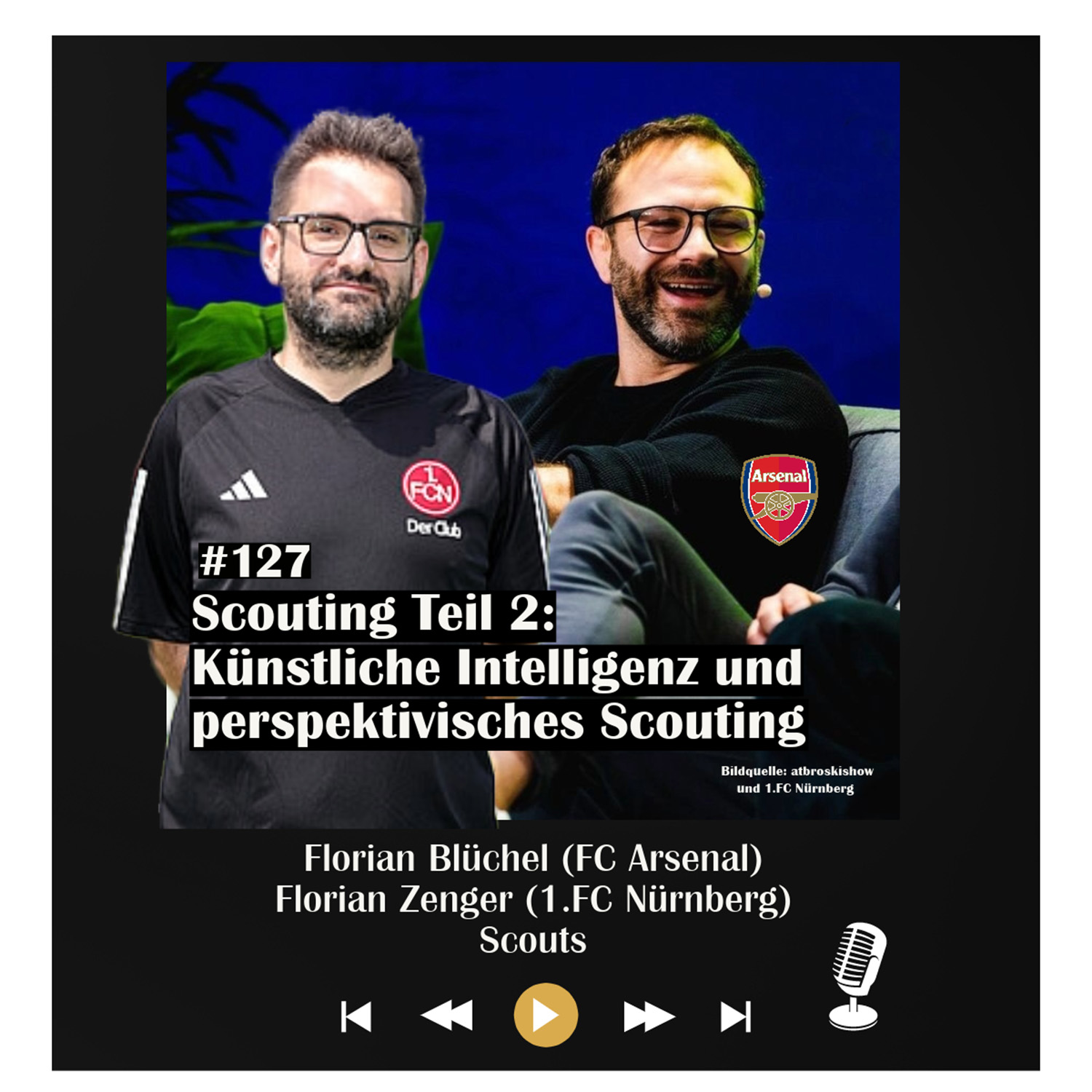 #127 Künstliche Intelligenz und perspektivisches Scouting - mit Florian Zenger und Florian Blüchel episode artwork