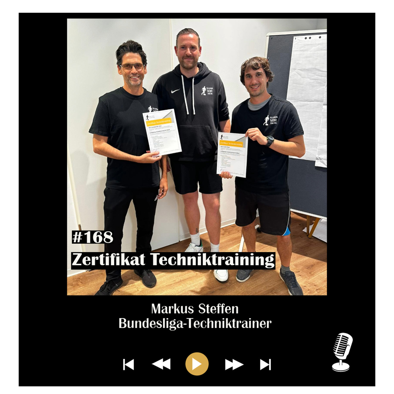 #168 Zertifikat Techniktraining - mit Markus Steffen episode artwork