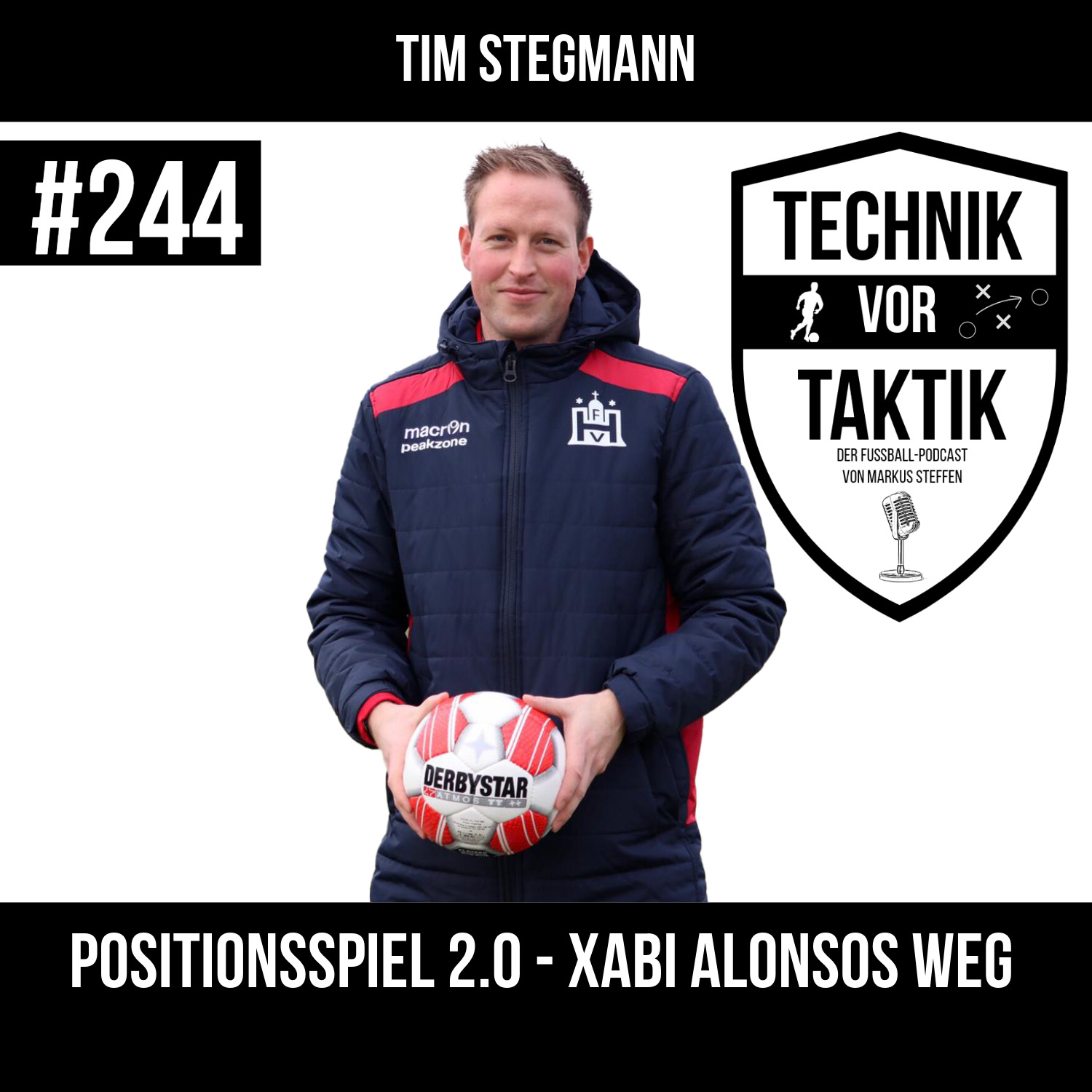 #244 Positionsspiel 2.0 - Xabi Alonsos Weg - mit Tim Stegmann episode artwork