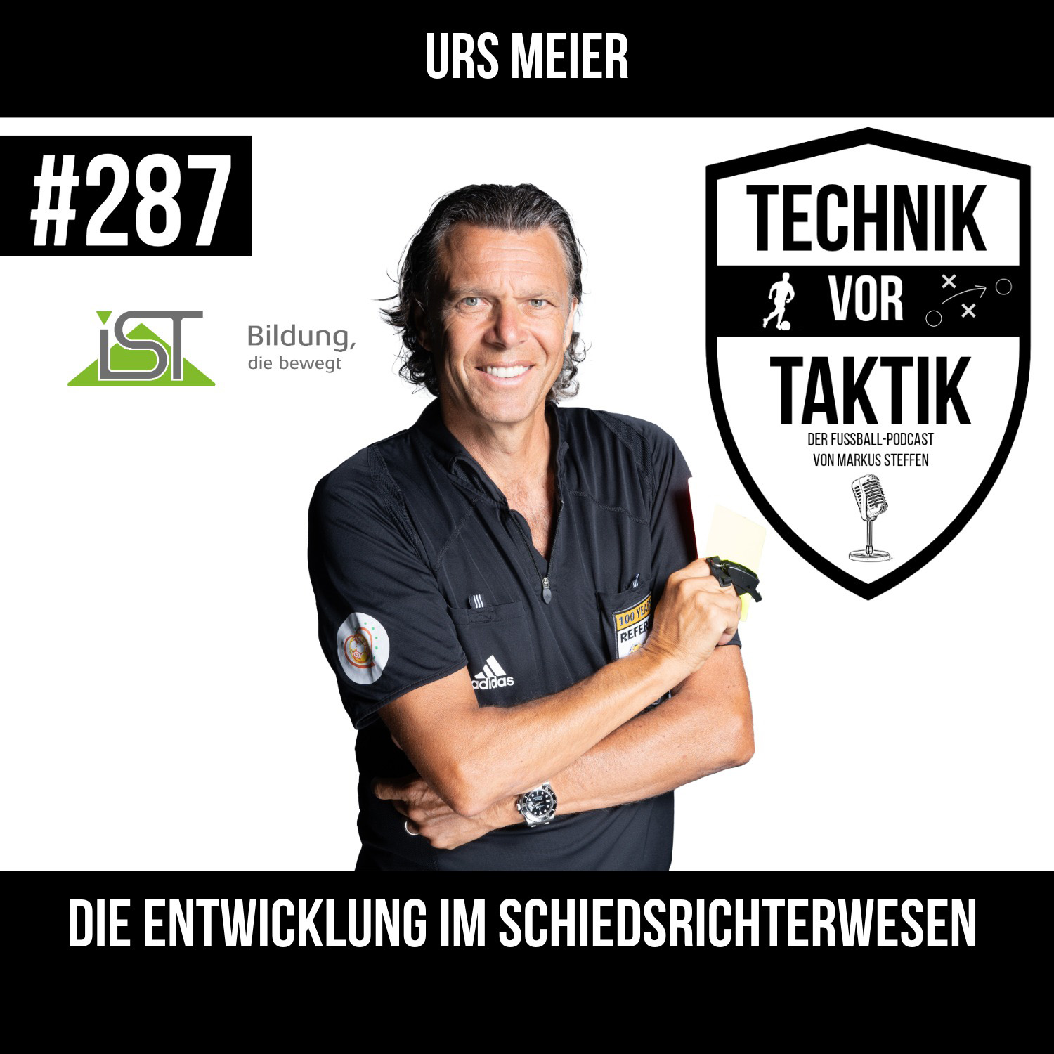 #287 Die Entwicklung im Schiedsrichterwesen - mit Urs Meier episode artwork