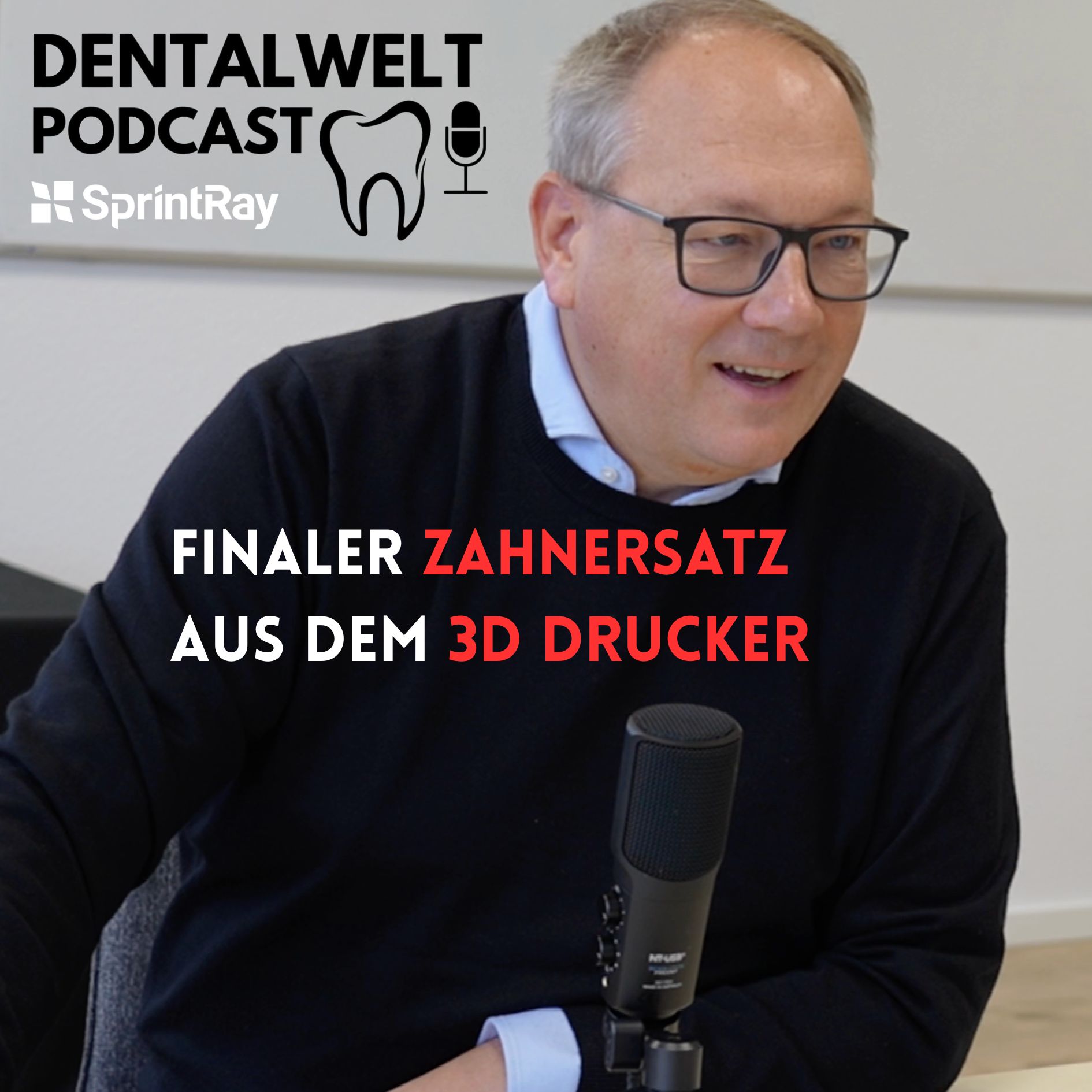 #224 Zahnersatz aus dem Drucker - Final einsetzbar - Managing Director Europe Patrick Thurm episode artwork