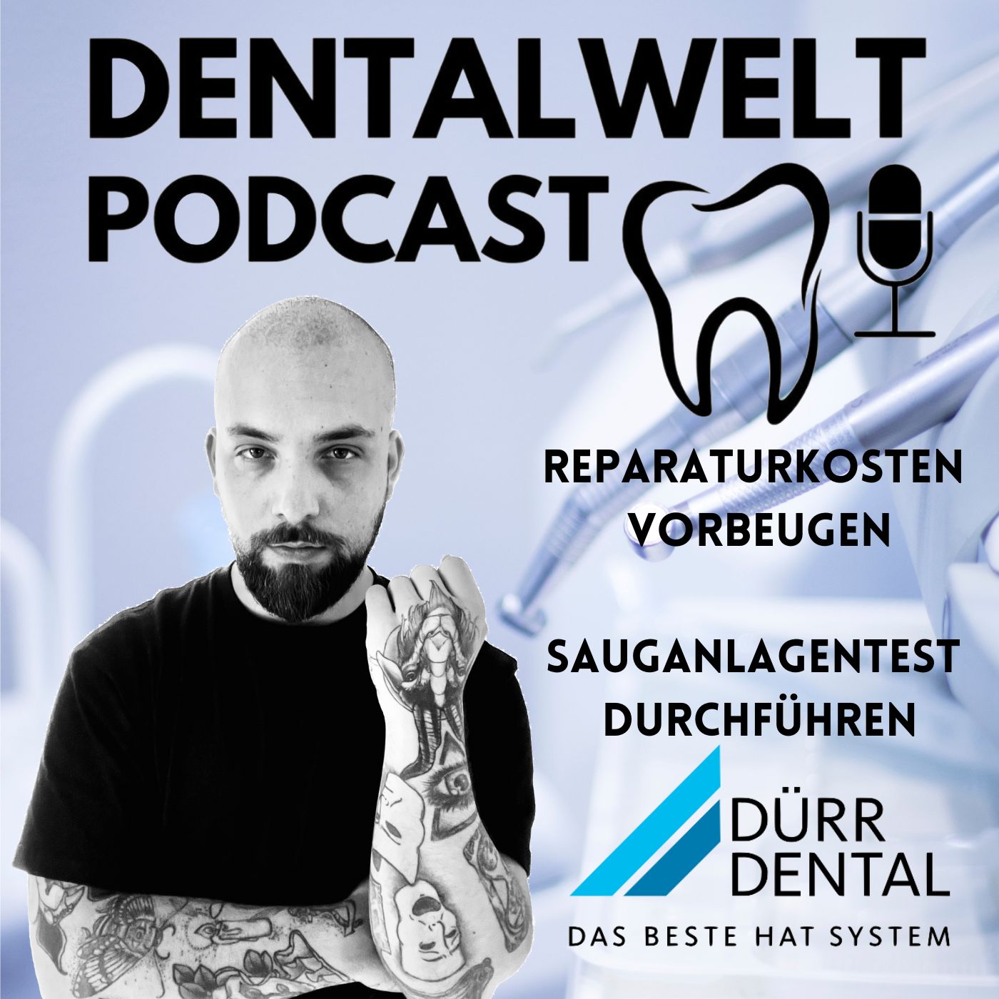 #130 Reparaturkosen am Stuhl sparen durch Saugsystem Check - Angela Lemke - Dürr Dental episode artwork
