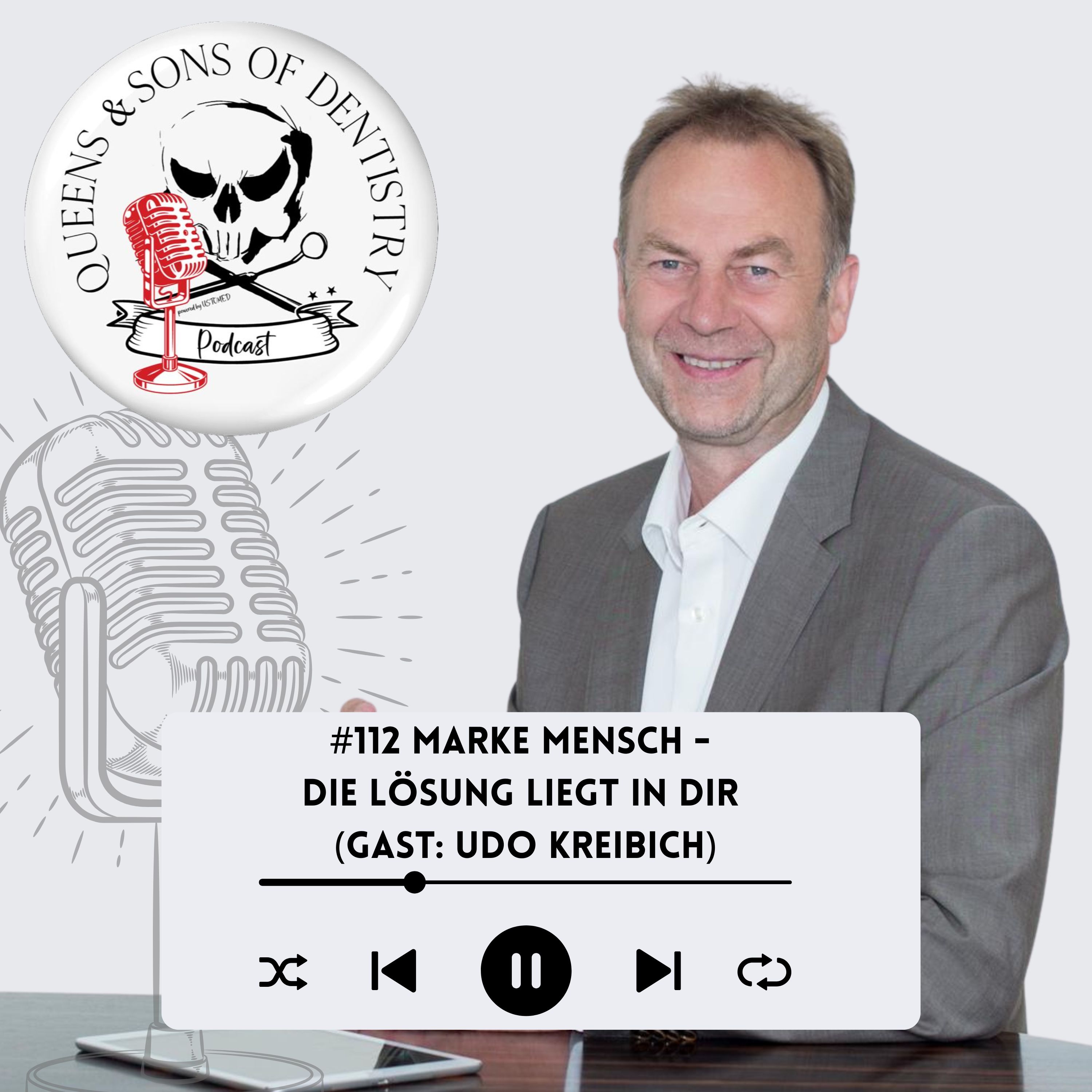 #112 Marke Mensch - Die Lösung liegt in Dir (Gast: Udo Kreibich) episode artwork