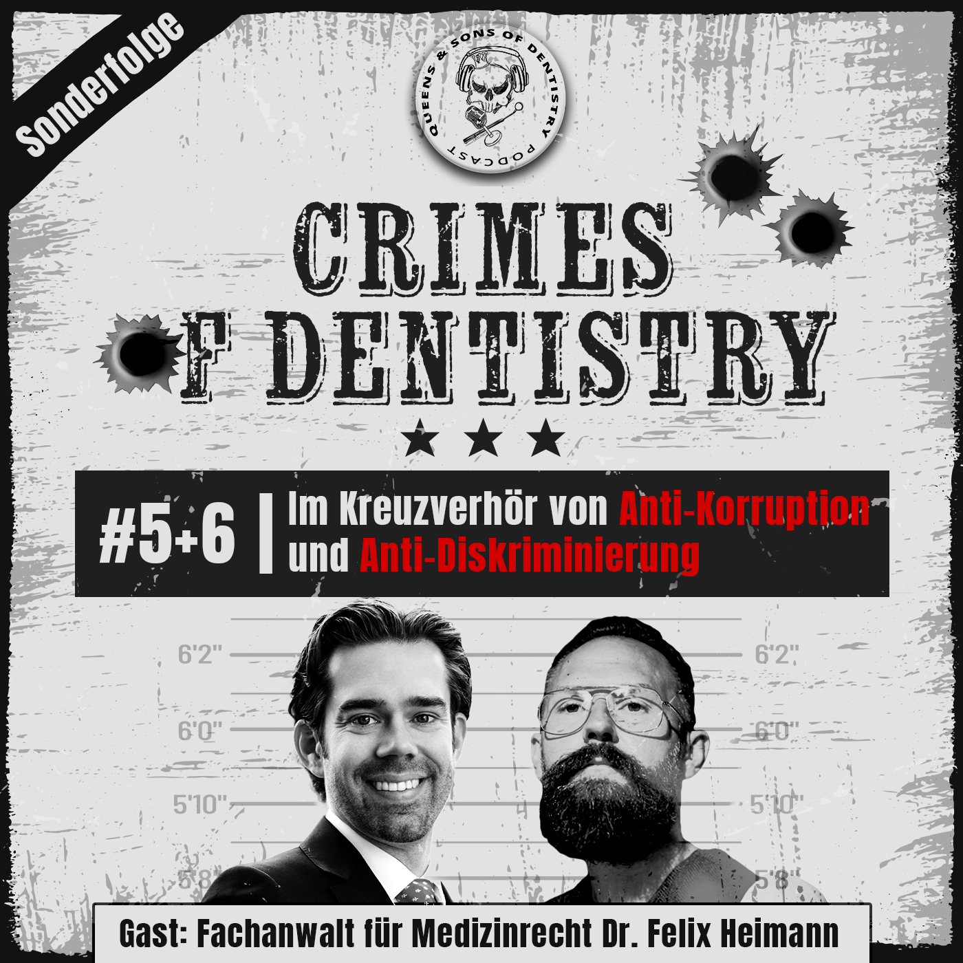 Sonderfolge Crimes of Denistry #6 - Die Klauen der Diskriminierung mit Dr. Felix Heimann episode artwork