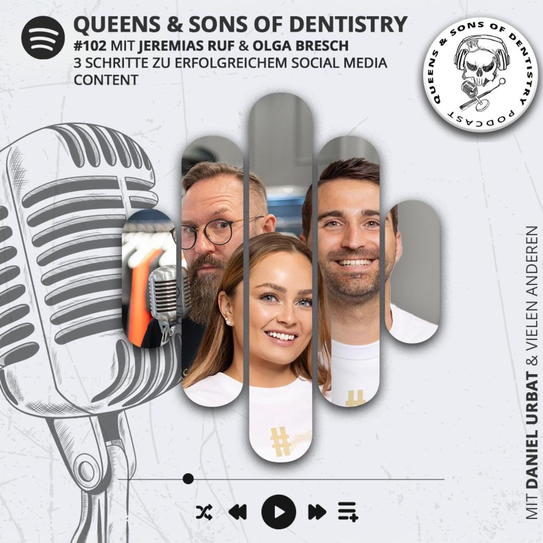 #102   3 Schritte zu erfolgreichem Social Media Content  mit Jeremias Ruf und Olga Bresch episode artwork