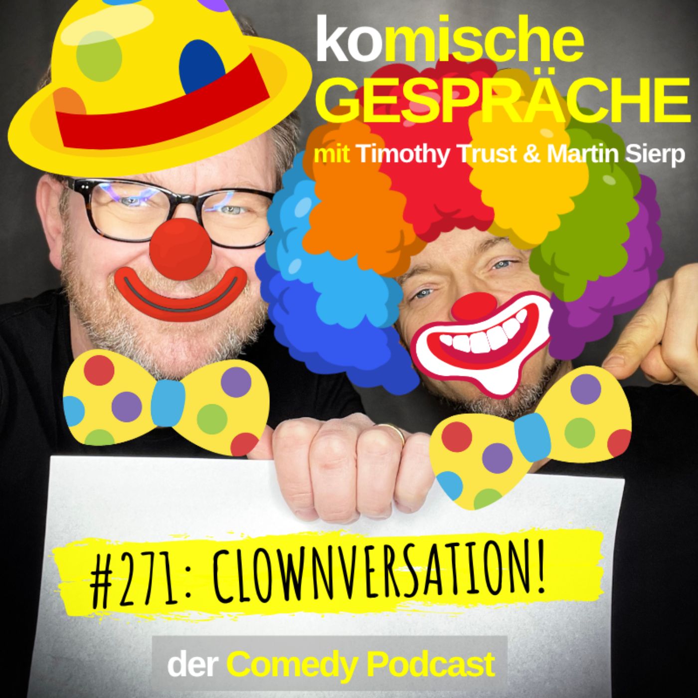 #271: CLOWNVERSATION! episode artwork