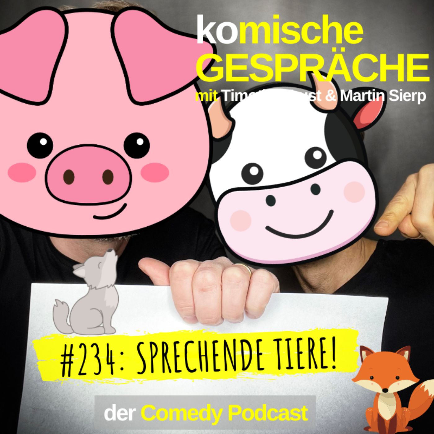 #234: SPRECHENDE TIERE! episode artwork