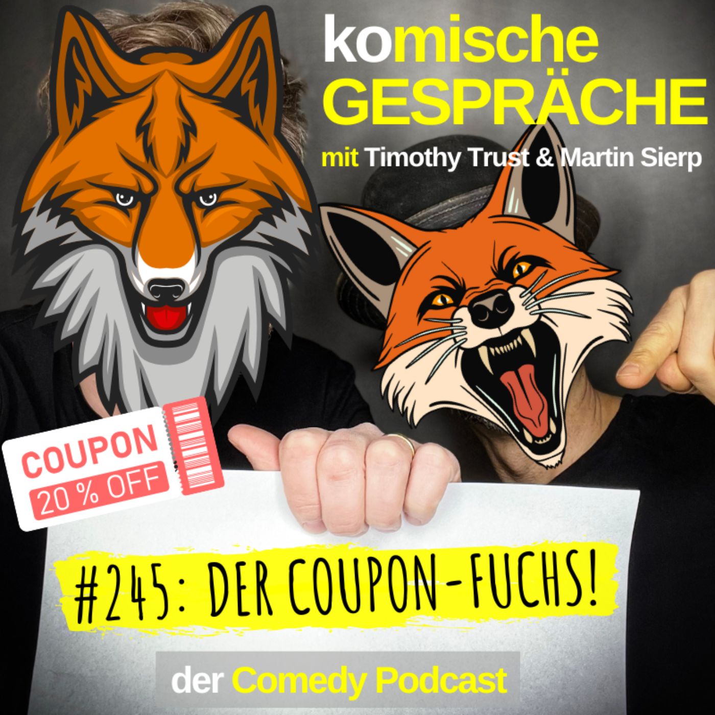 #245: DER COUPON-FUCHS! episode artwork