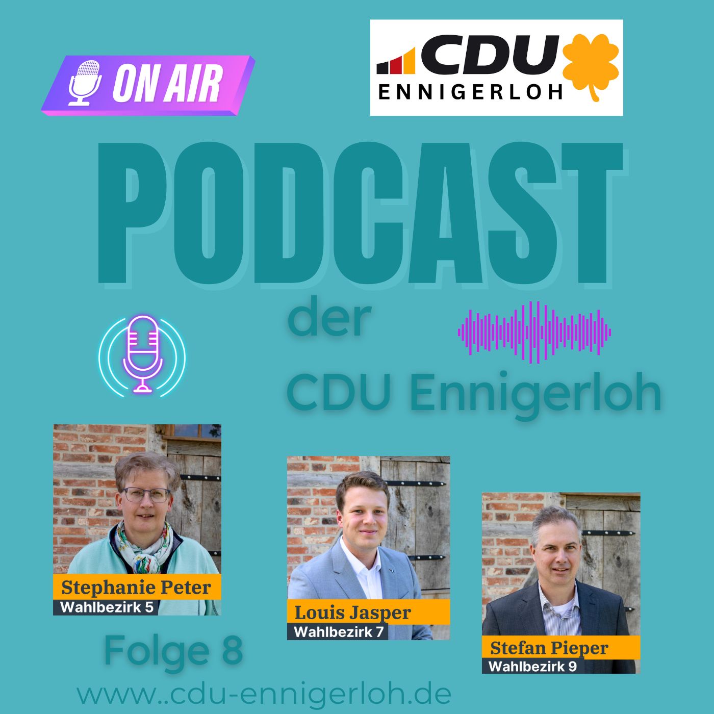 Folge 8! Drei Kandidaten zur Kommunalwahl stellen sich vor! episode artwork