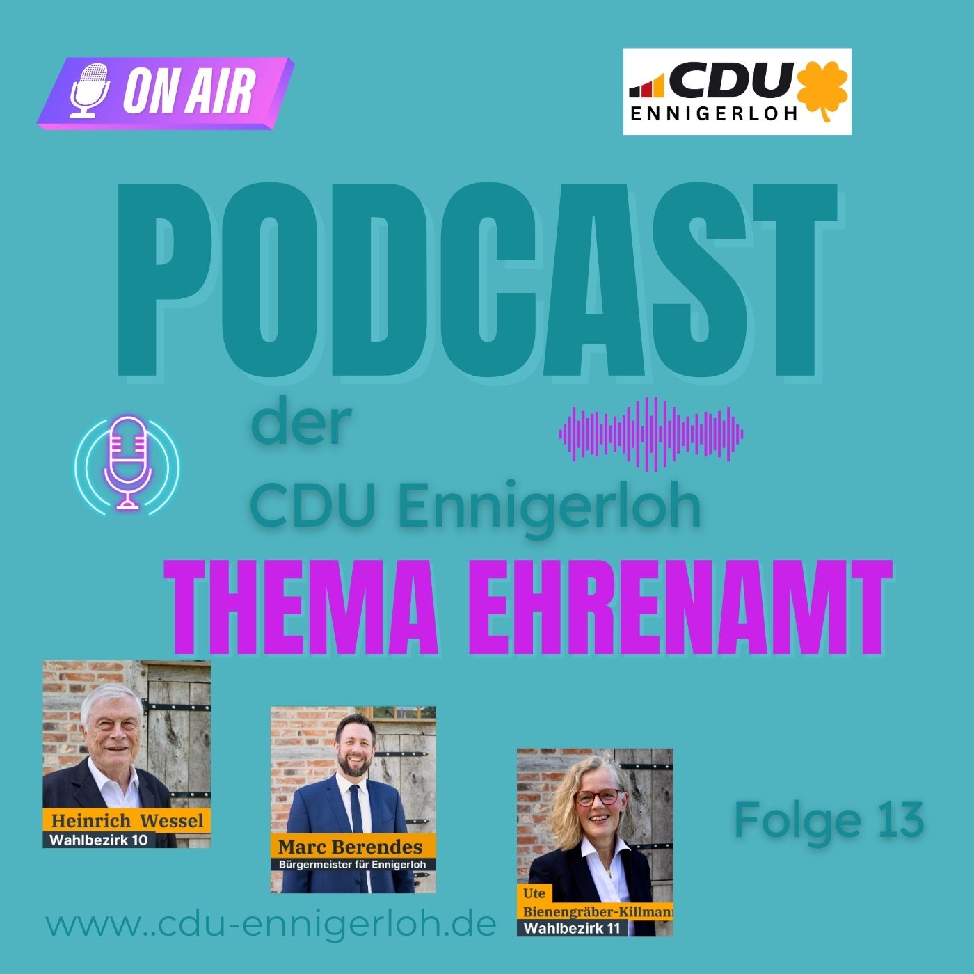 Folge 13!  Ehrenamt episode artwork